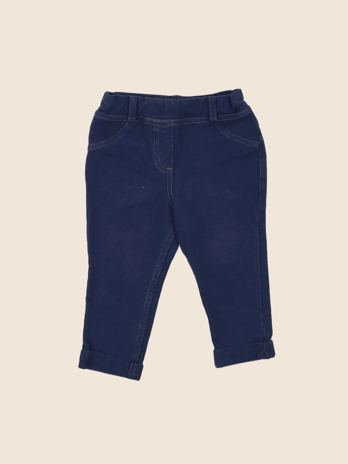 Tape à l'oeil - jegging bleu - 12 mois