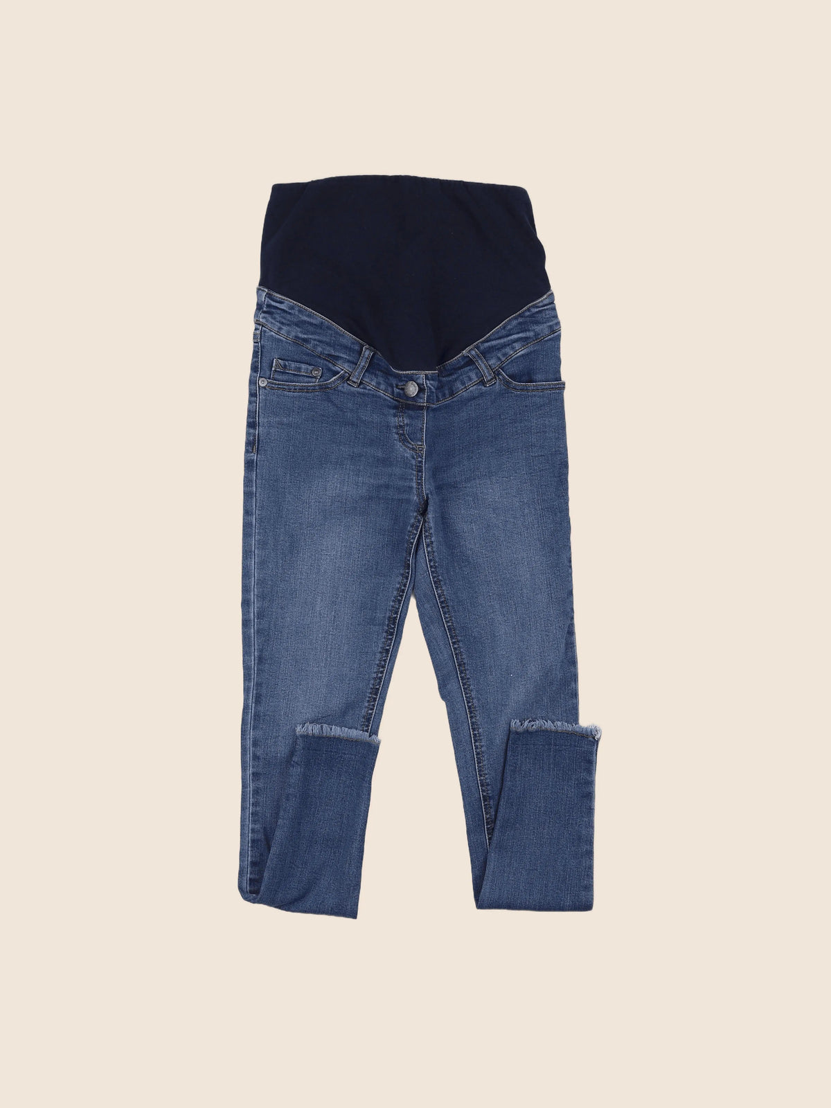 Vertbaudet - jean grossesse bleu - 34