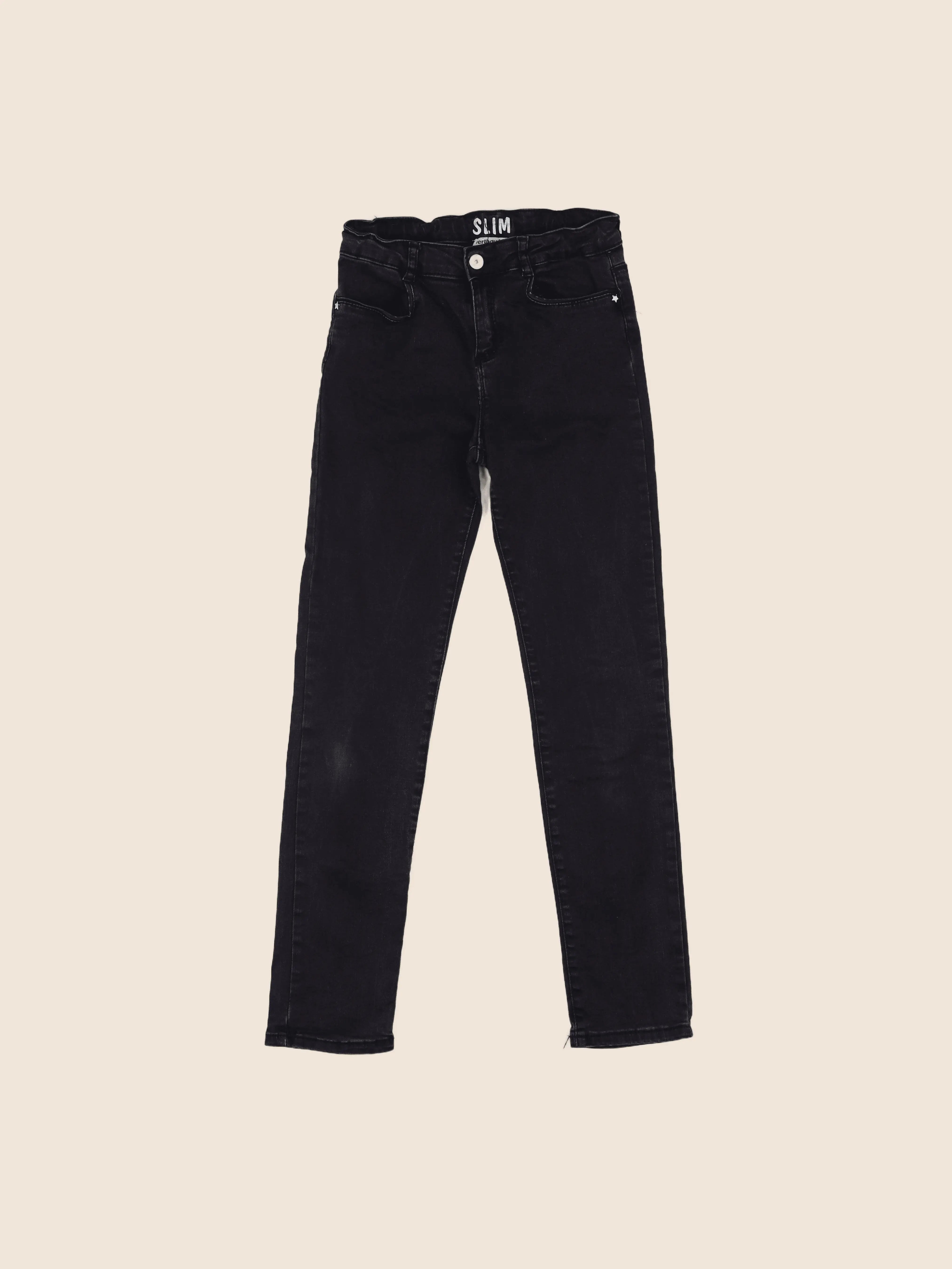 Vertbaudet - jean noir - 12 ans