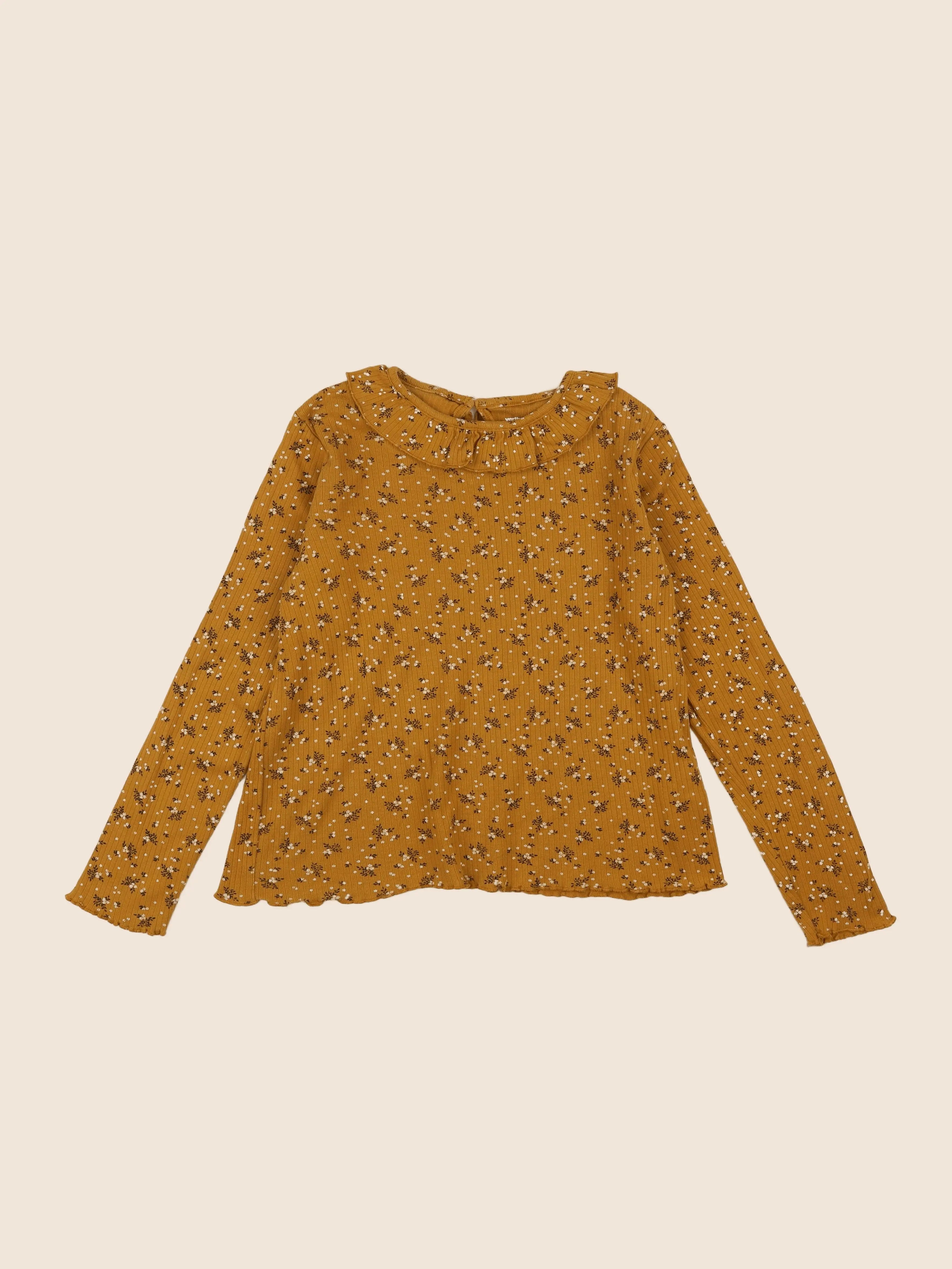 Vertbaudet - tee-shirt jaune - 12 ans
