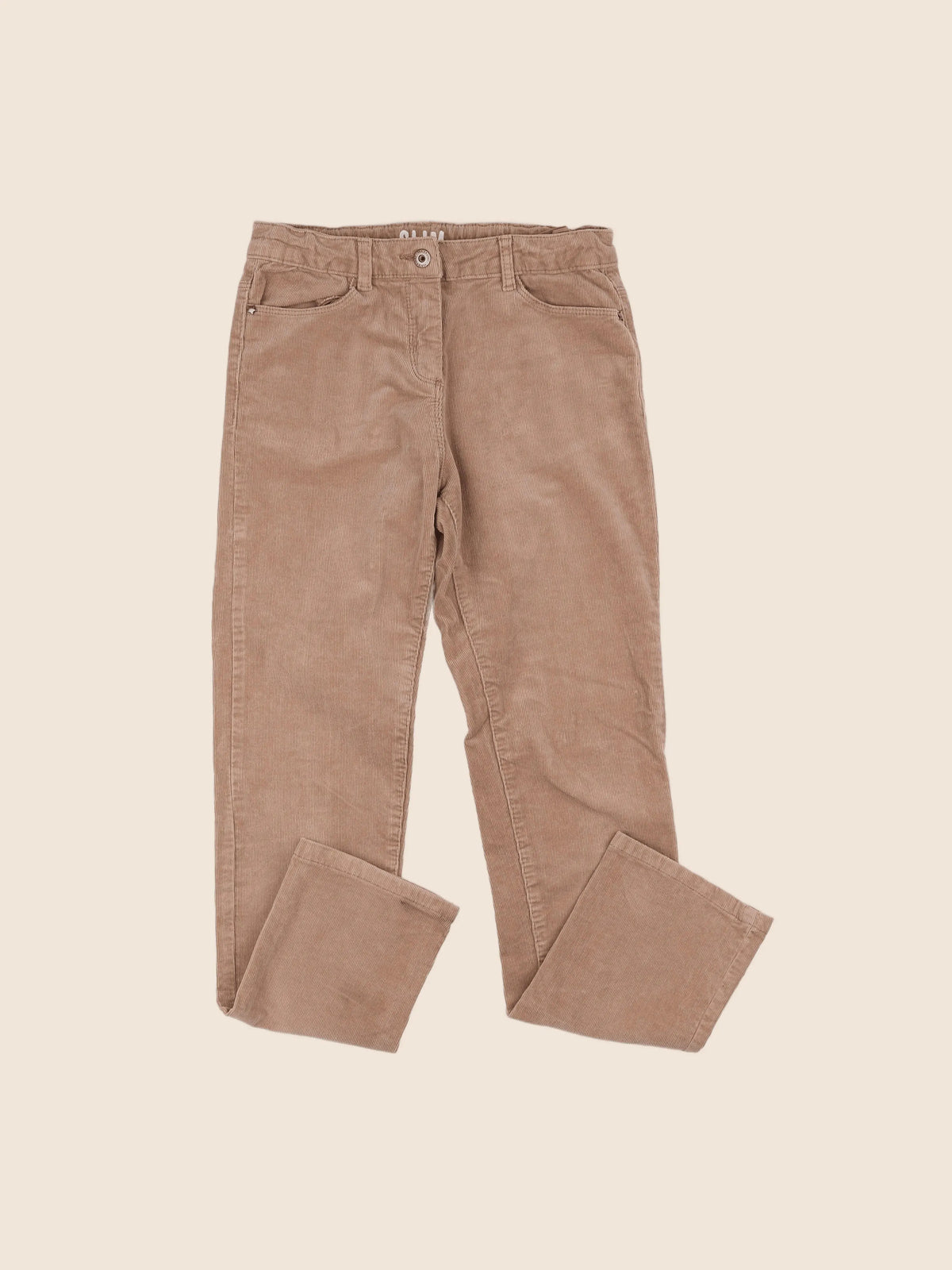 Vertbaudet - pantalon beige - 12 ans