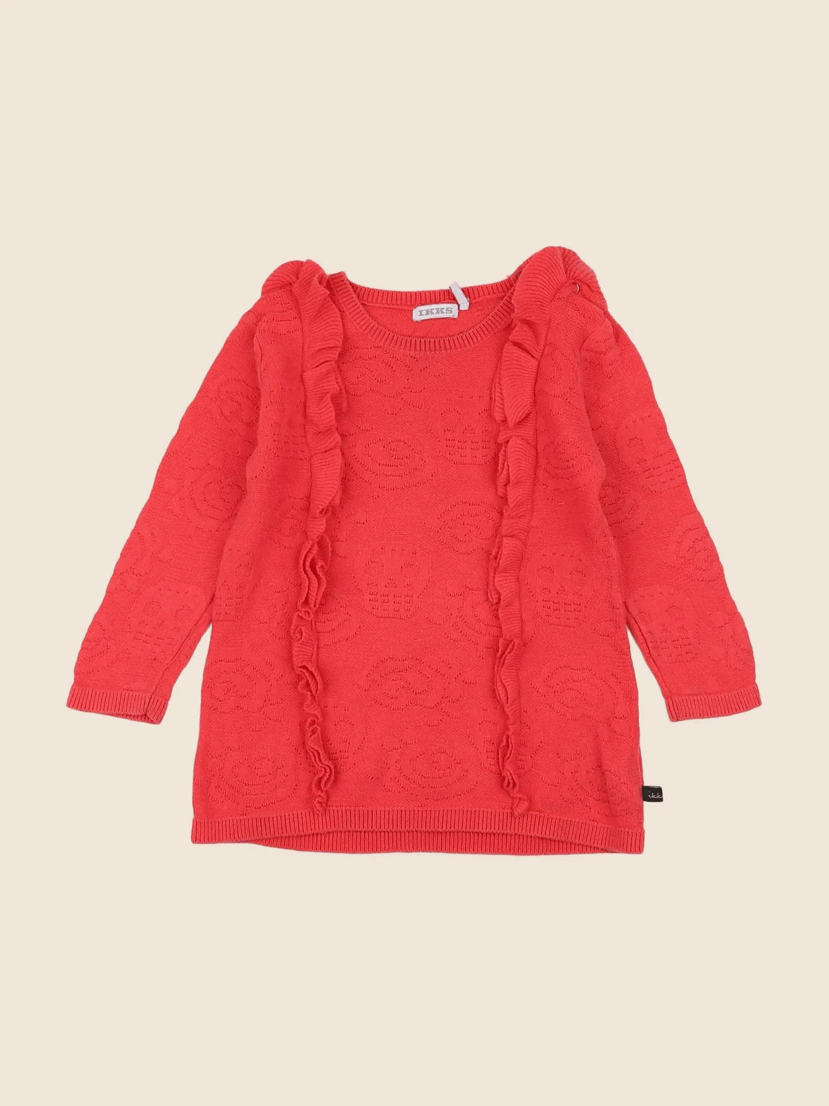 IKKS - robe rouge - 18 mois