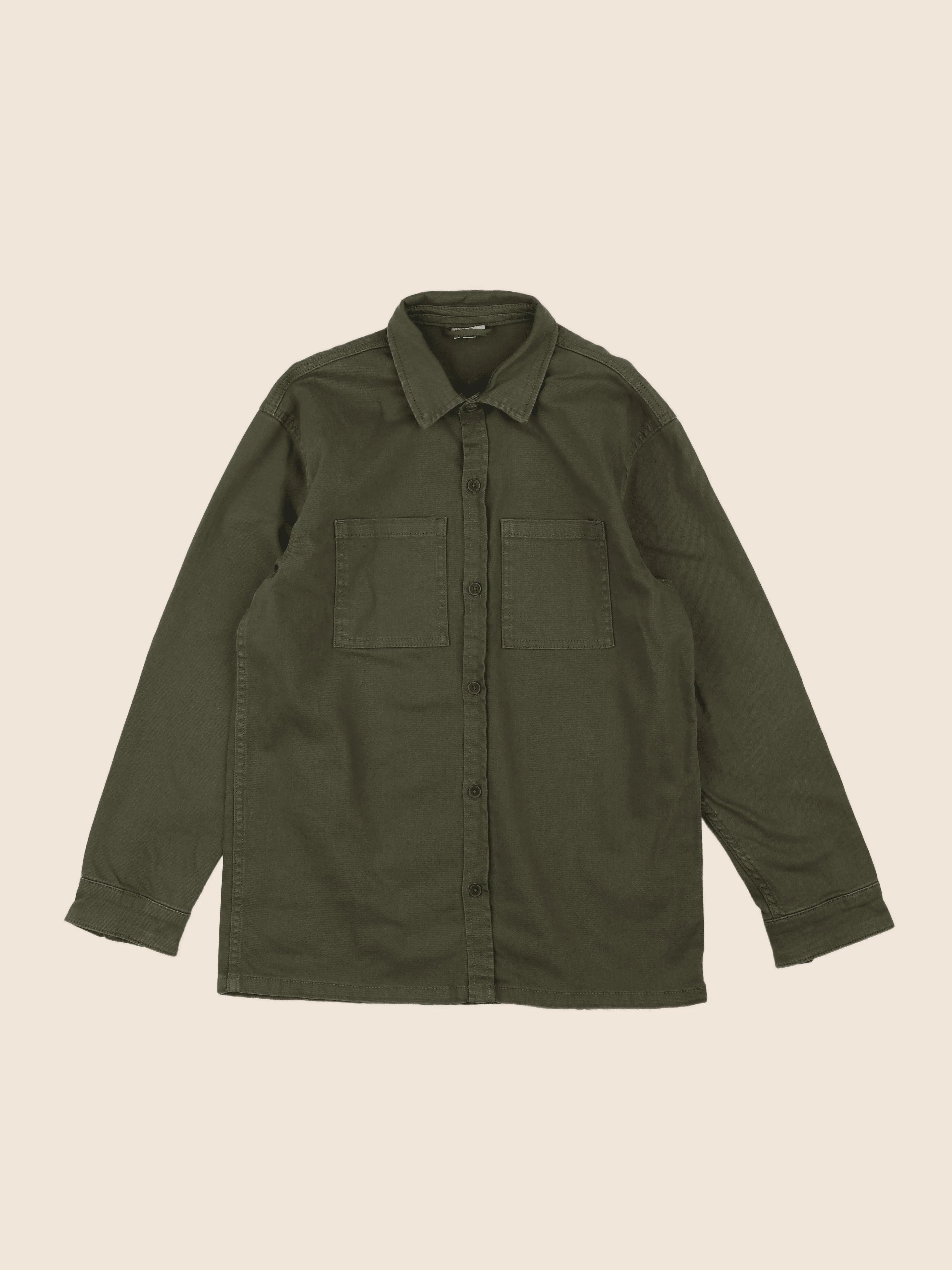 Vertbaudet - veste imprimé au dos vert - 14 ans