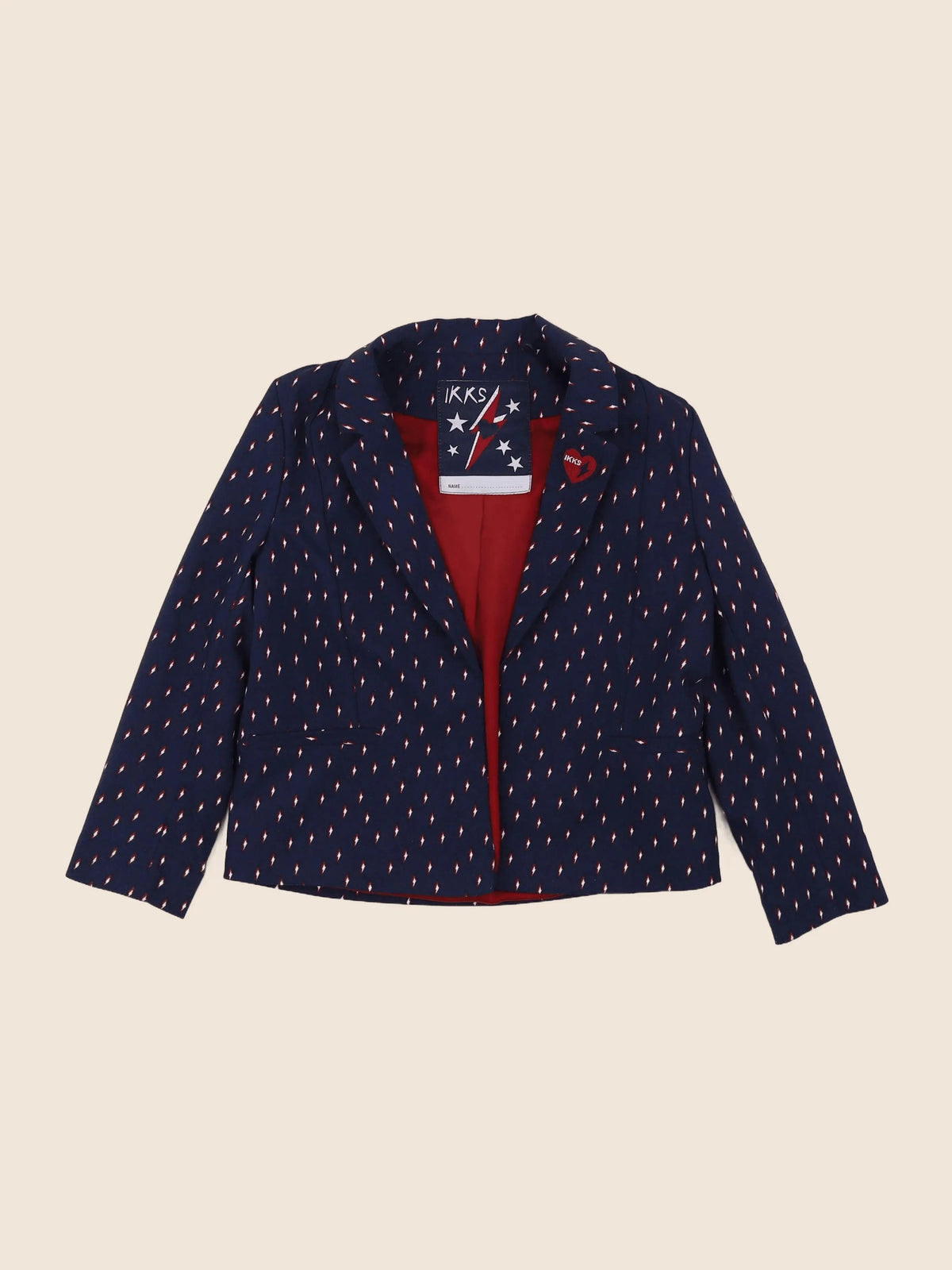 IKKS - veste bleu - 6 ans
