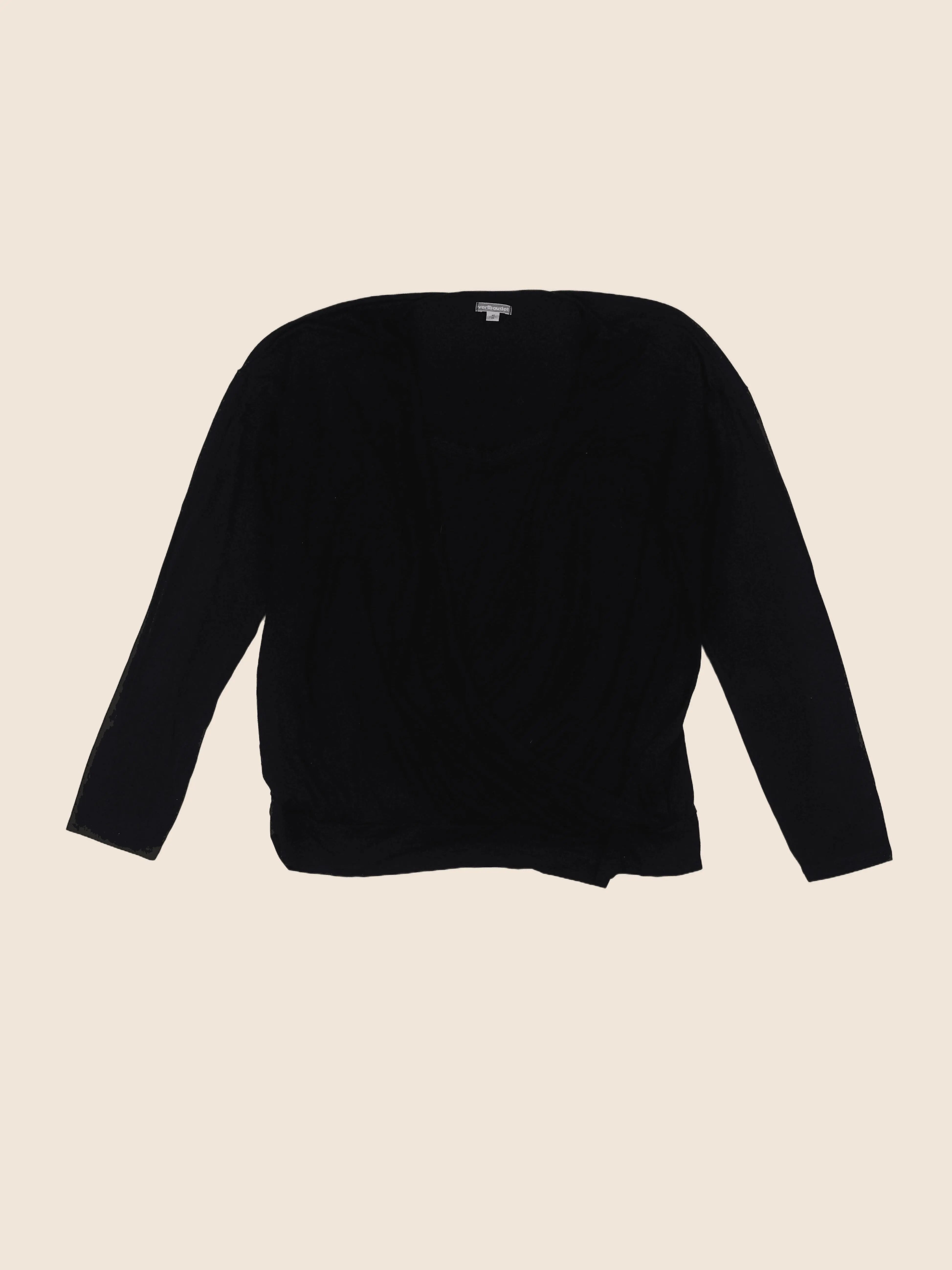Vertbaudet - tee-shirt grossesse, allaitement noir - 42 à 44