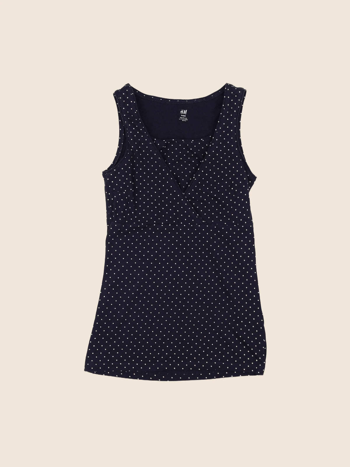 H&M - débardeur allaitement bleu - 34