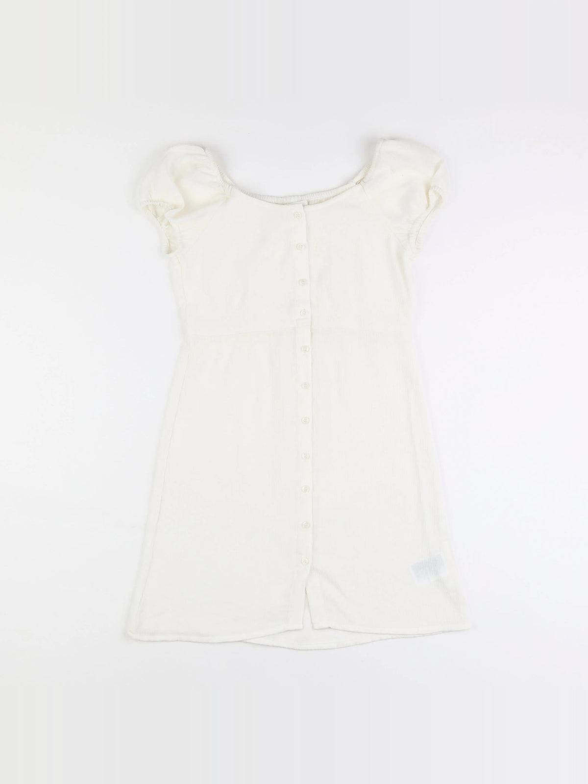 H&M - robe blanc - 11/12 ans