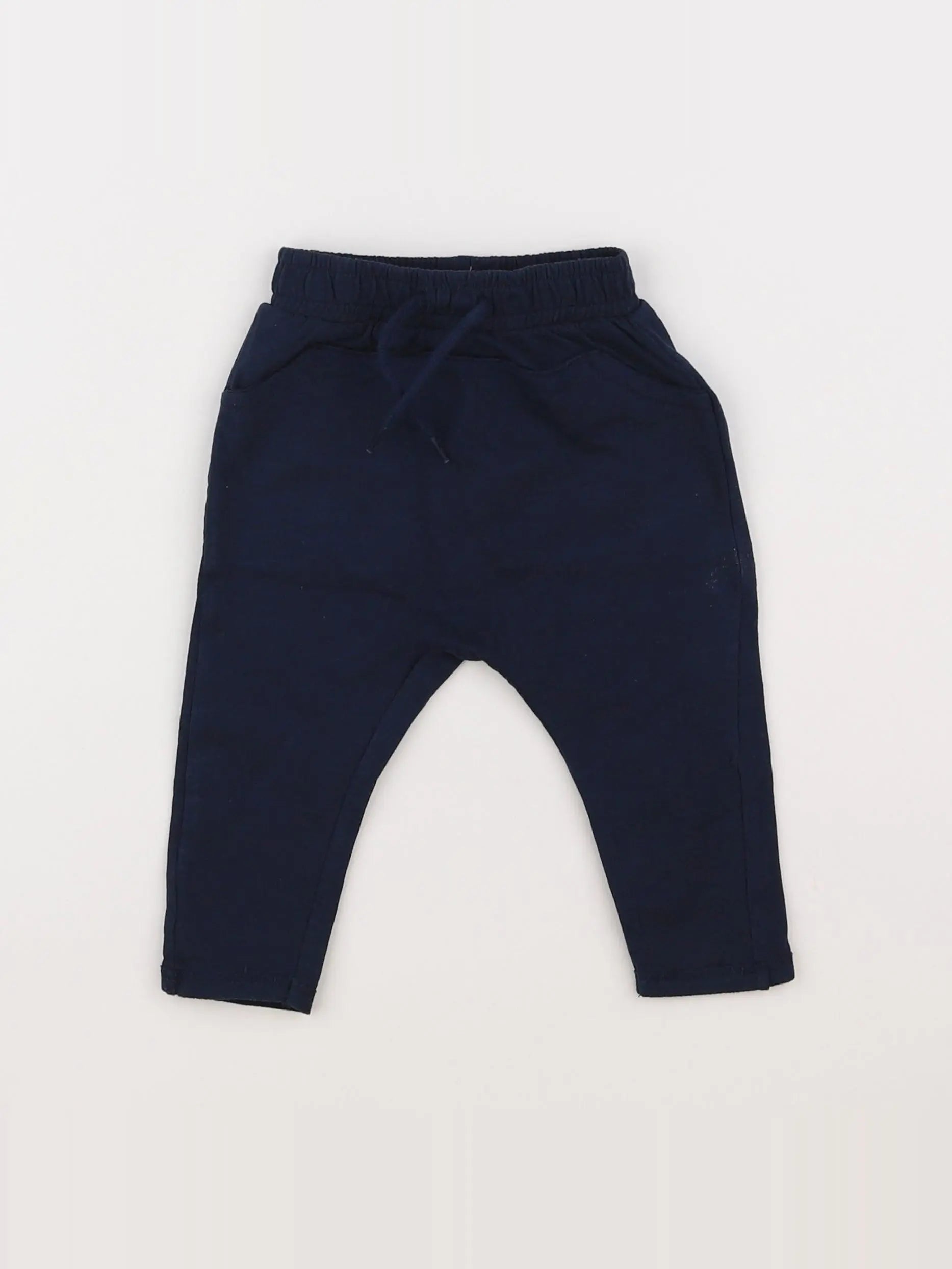 Vertbaudet - sarouel bleu - 3 mois