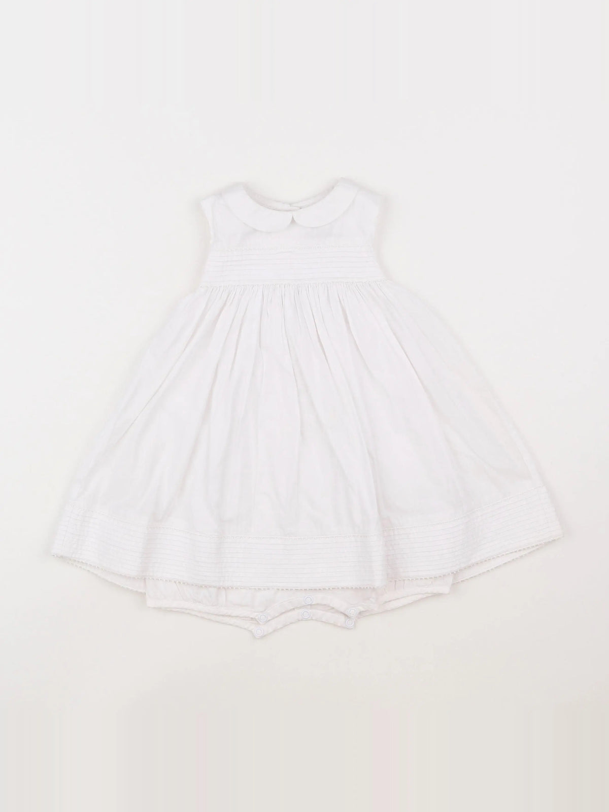 Cyrillus - robe blanc - 18 mois