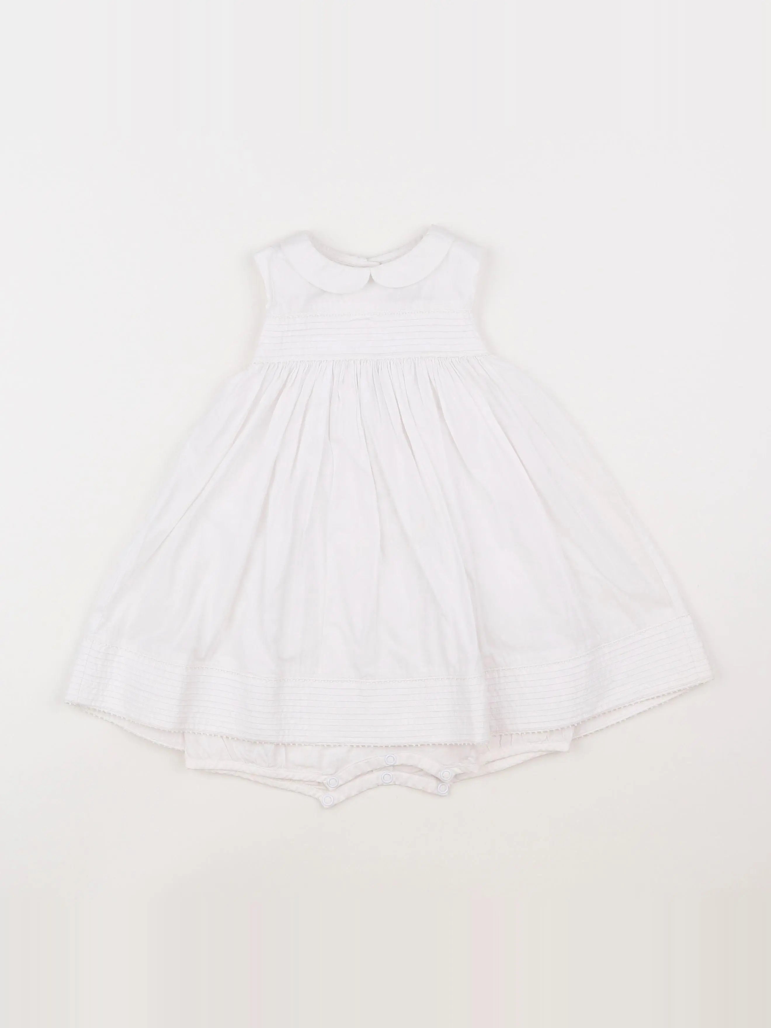 Cyrillus - robe blanc - 18 mois