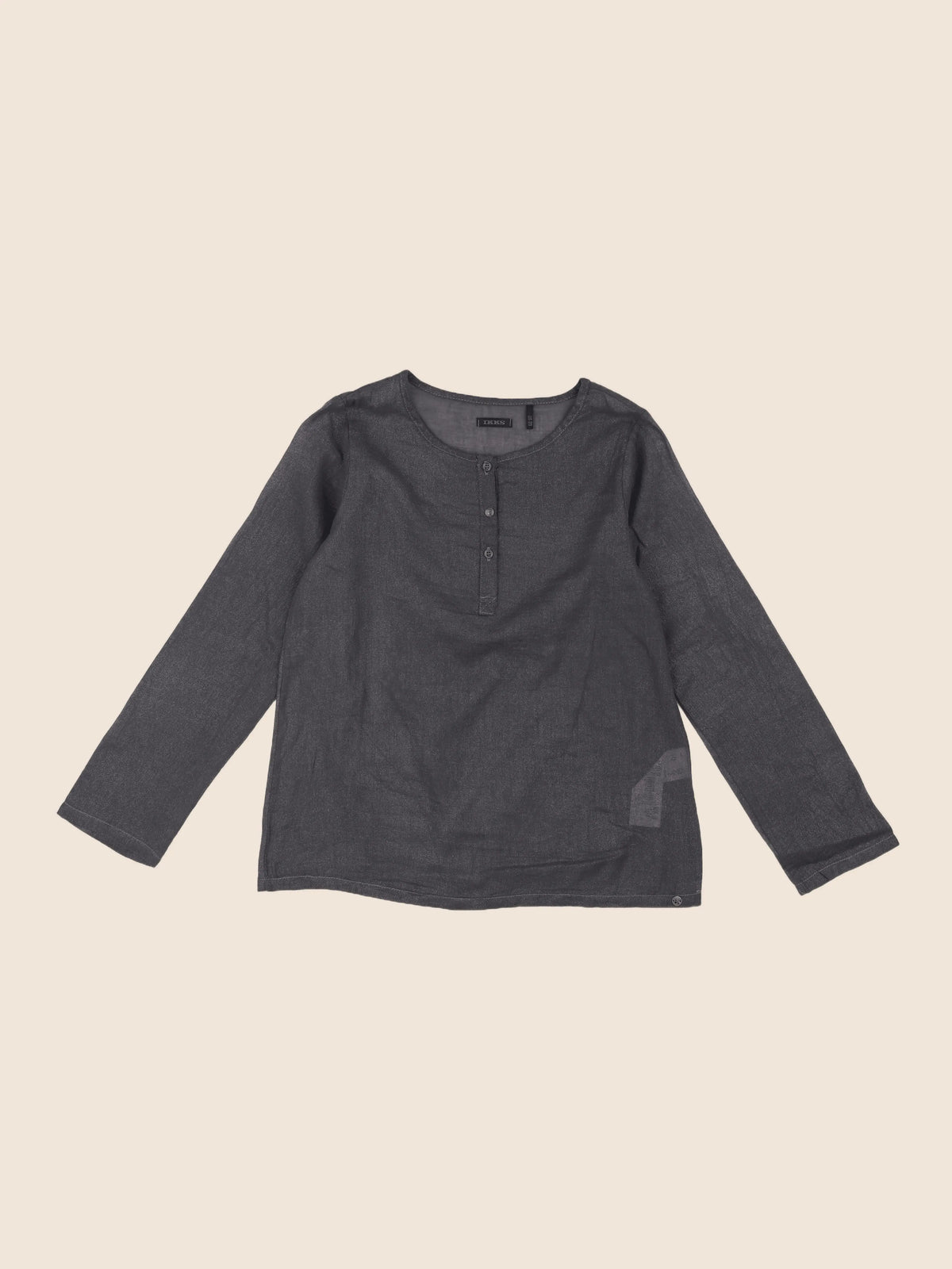 IKKS - blouse gris - 10 ans