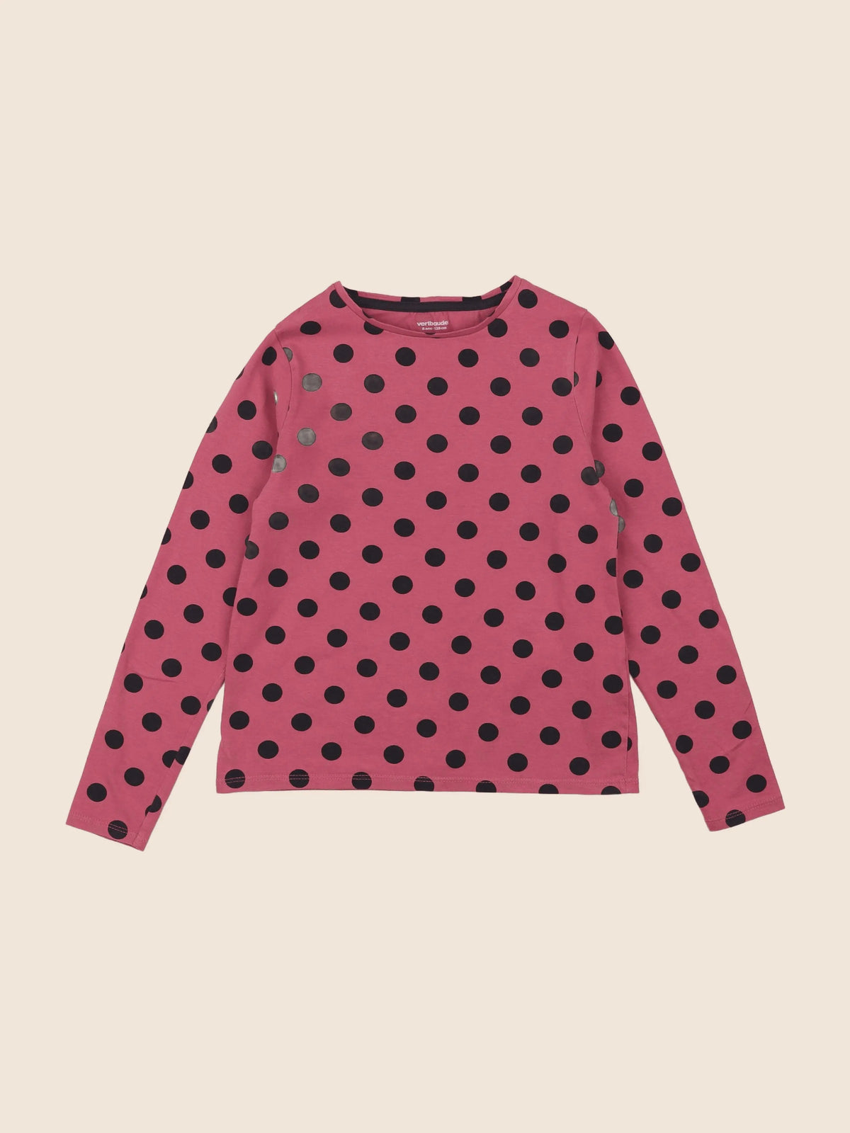 Vertbaudet - tee-shirt rose - 8 ans