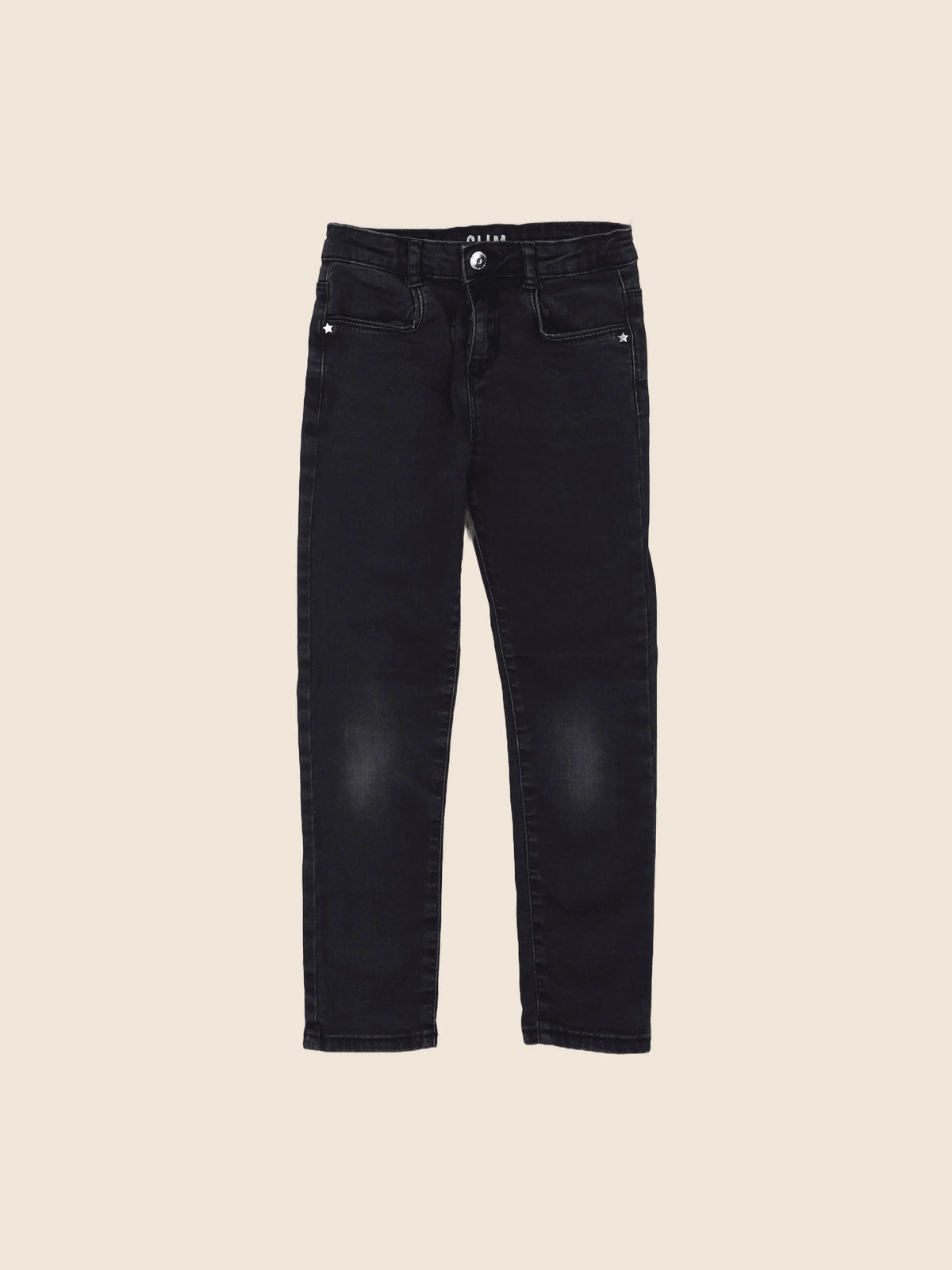 Vertbaudet - jean noir - 7 ans