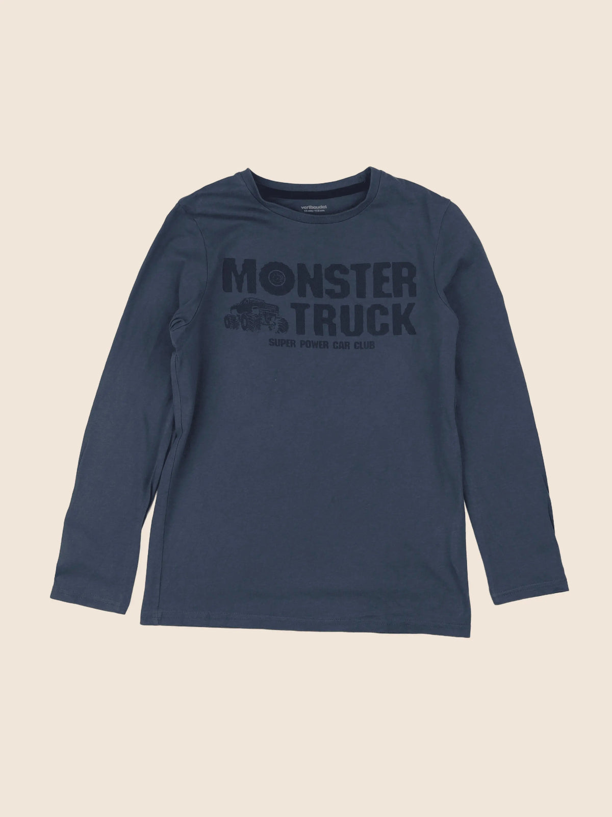 Vertbaudet - tee-shirt bleu - 12 ans