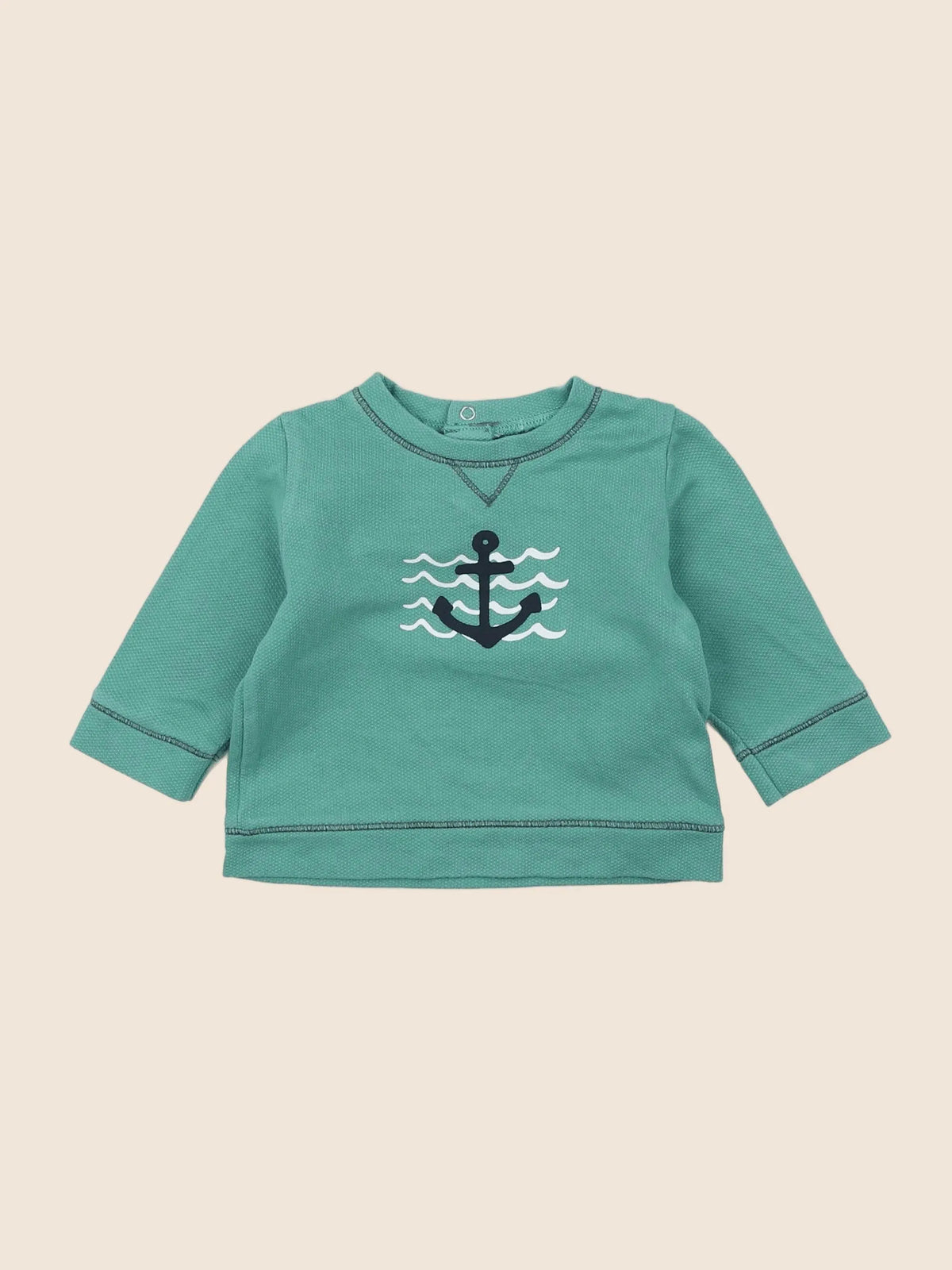Absorba - sweat vert - 6 mois