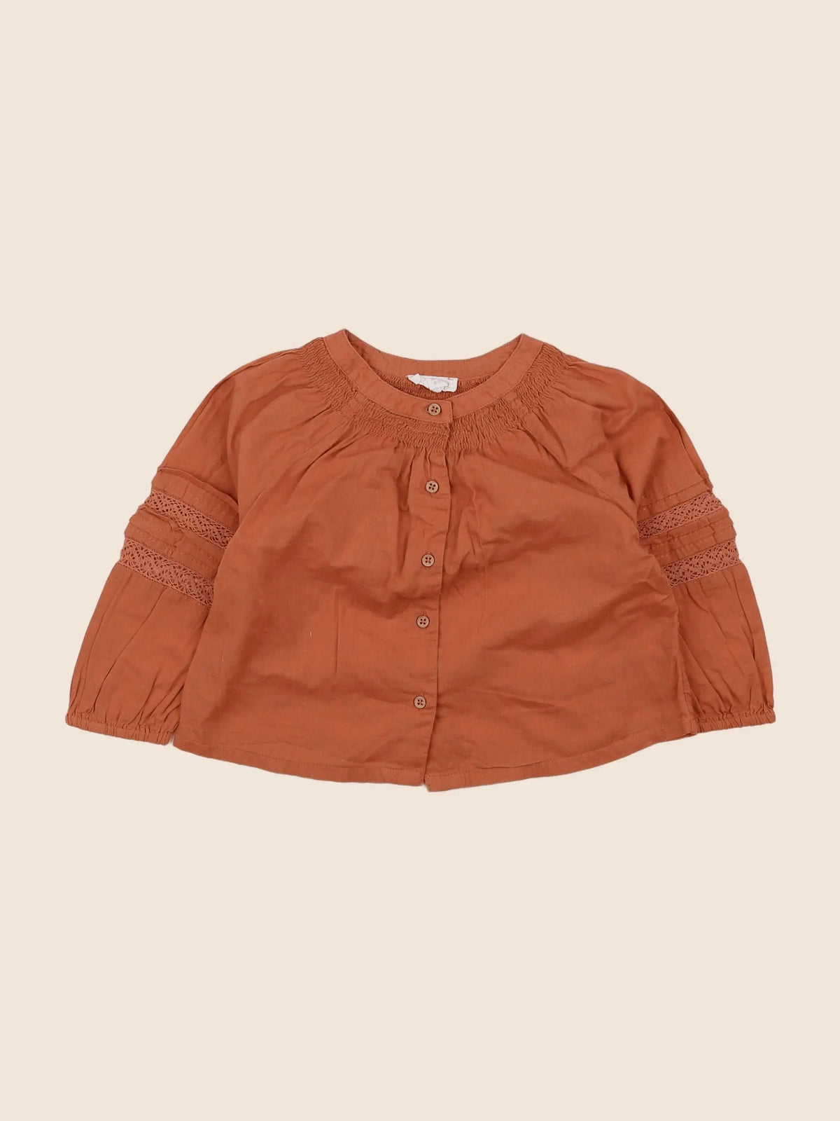 Vertbaudet - blouse rose - 6 mois