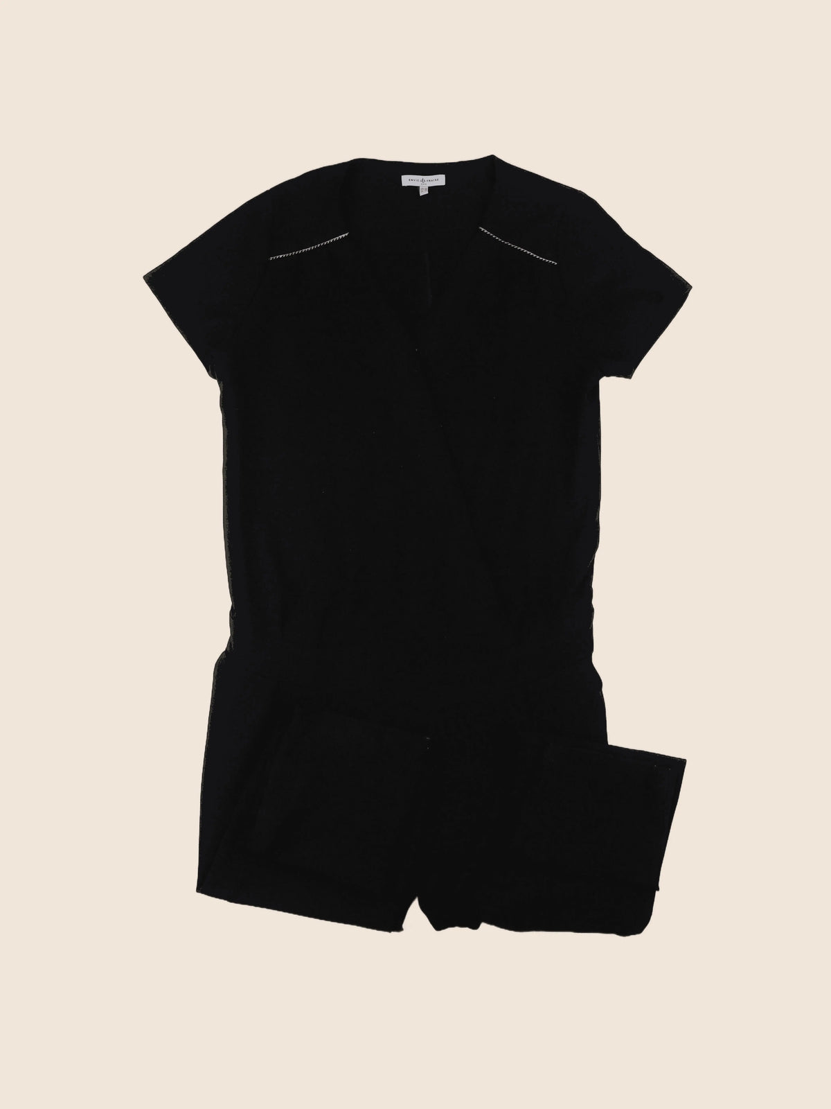 Envie de fraise - combinaison grossesse noir - 44