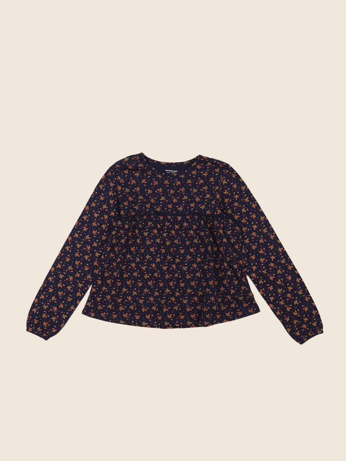 Vertbaudet - tee-shirt bleu - 8 ans