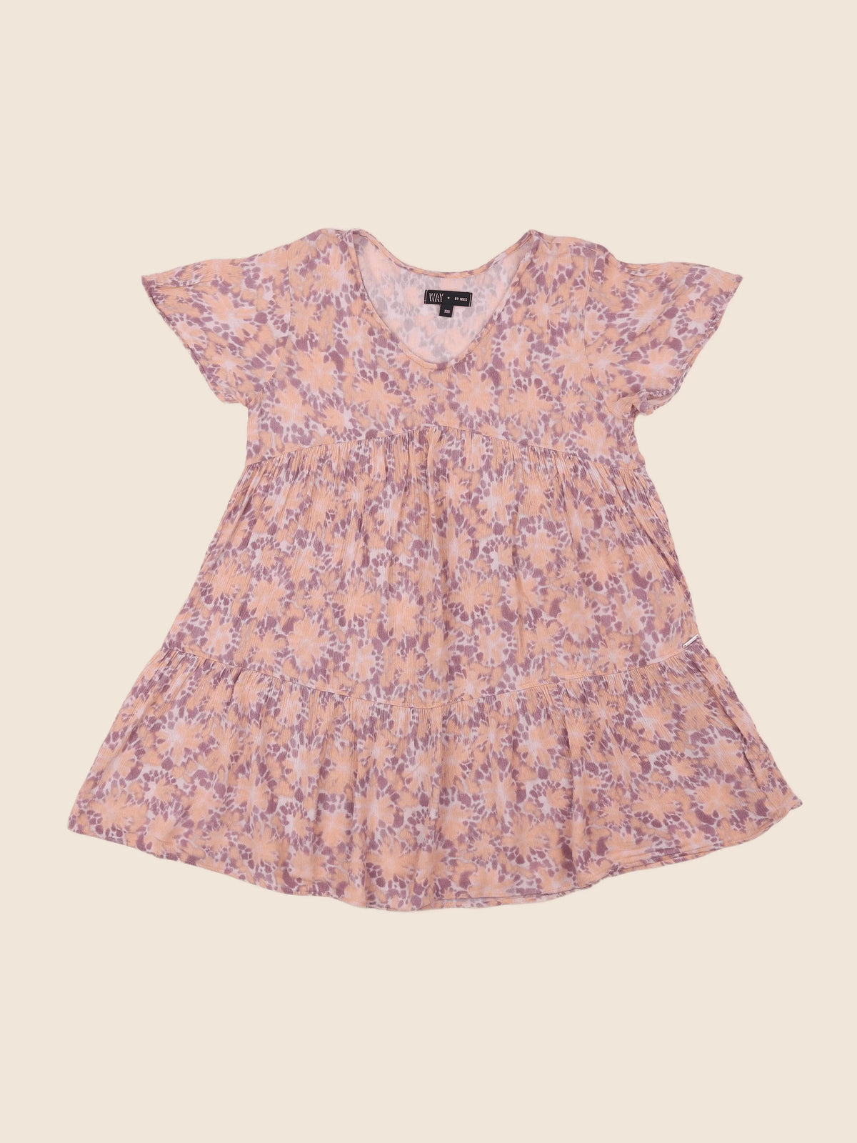 IKKS - robe rose - 10 ans