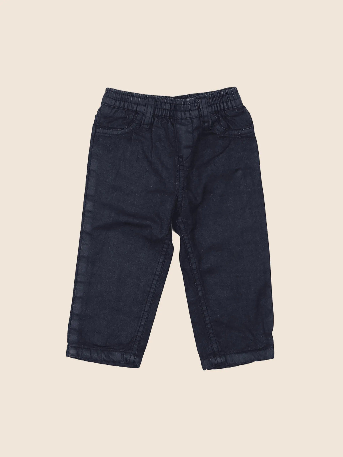 IKKS - jean bleu, argent - 6 mois