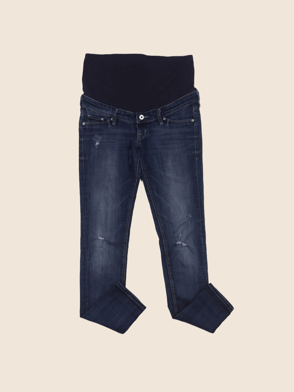 H&M - jean grossesse bleu - 36