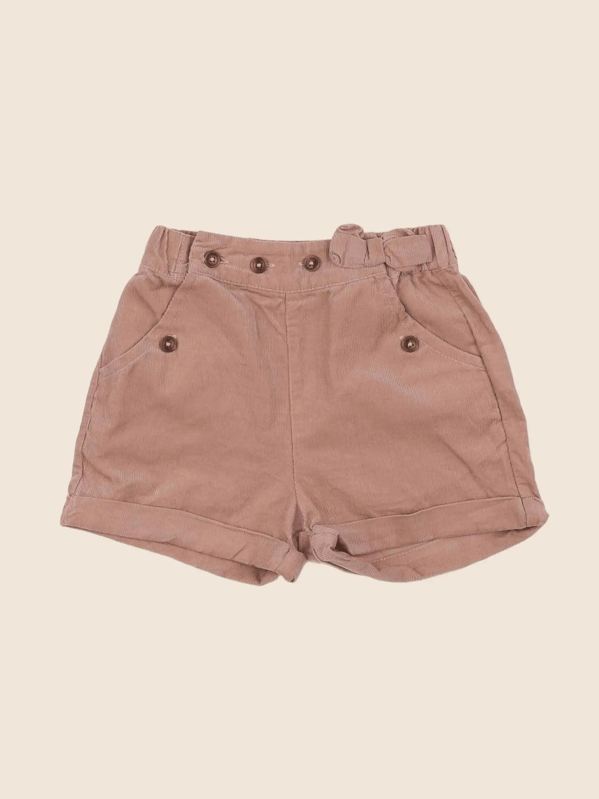 Vertbaudet - short rose - 18 mois