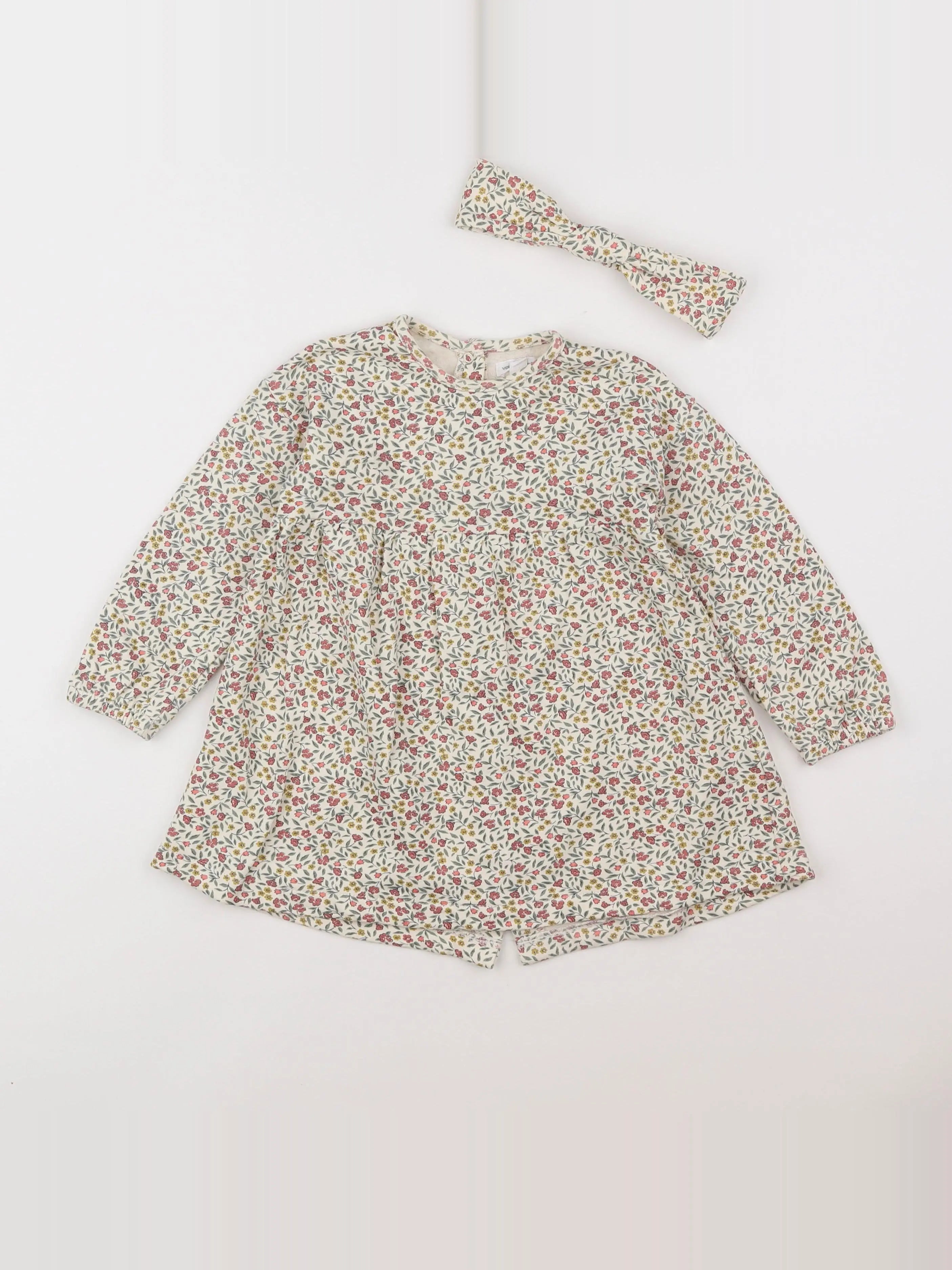 Vertbaudet - ensemble multicolore - 2 ans