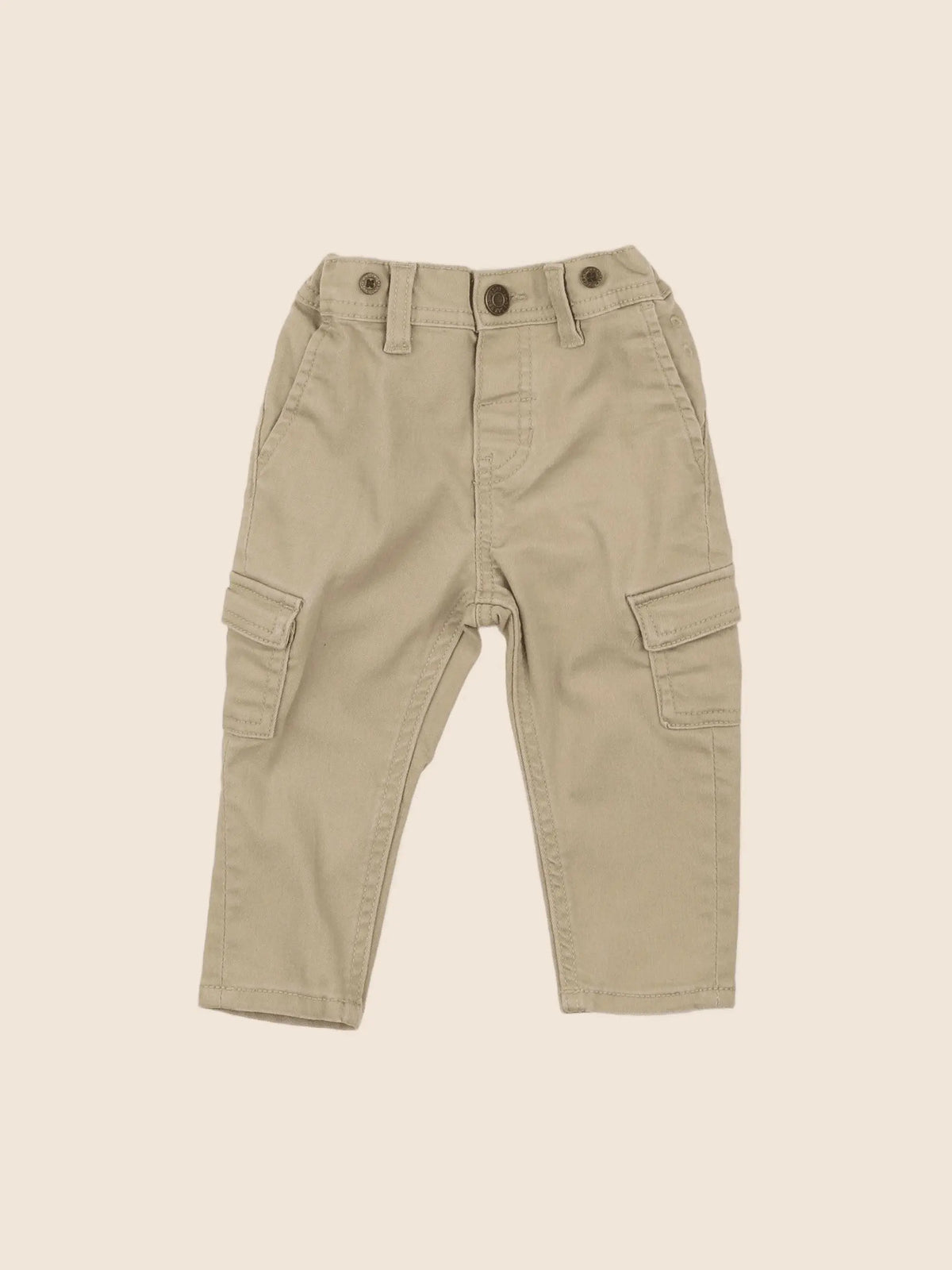 H&M - pantalon beige - 6/9 mois
