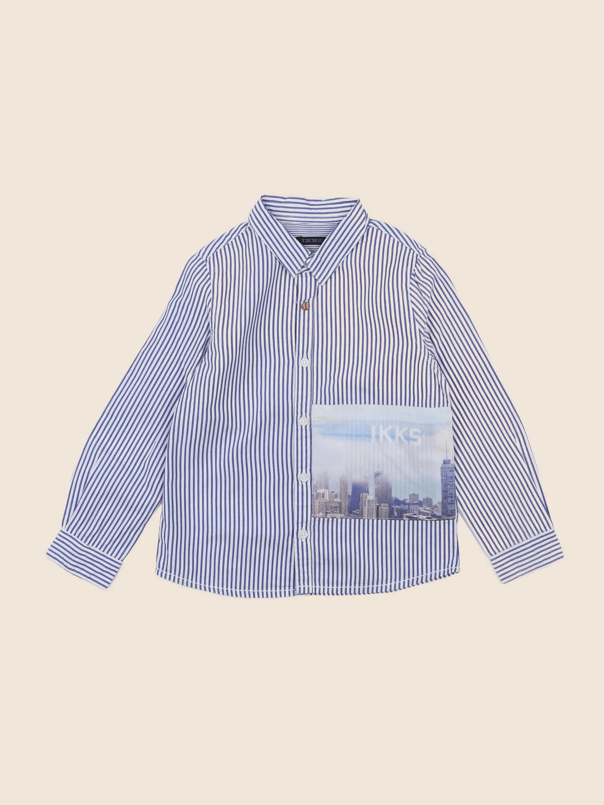 IKKS - chemise bleu - 4 ans