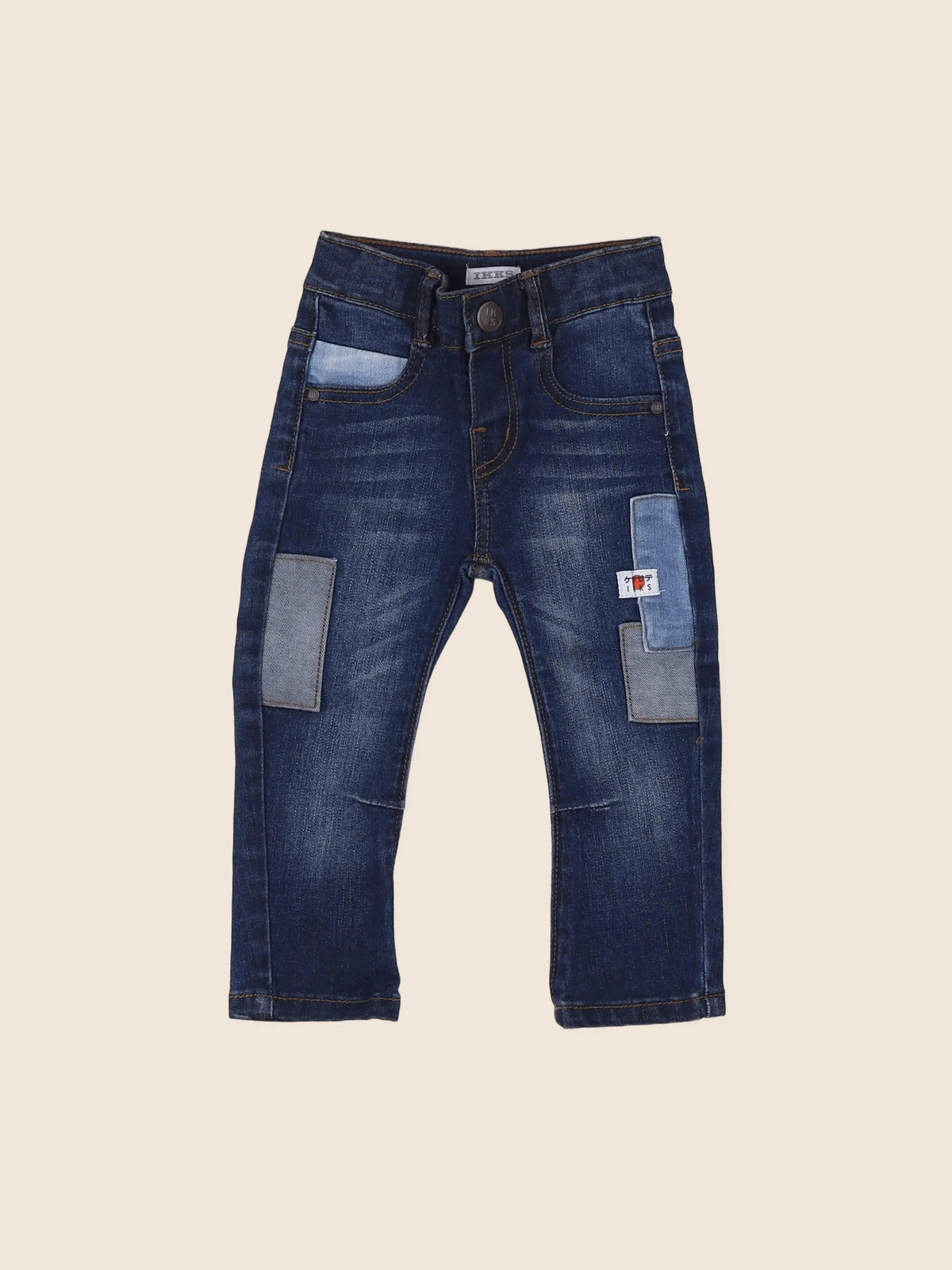 IKKS - jean bleu - 12 mois