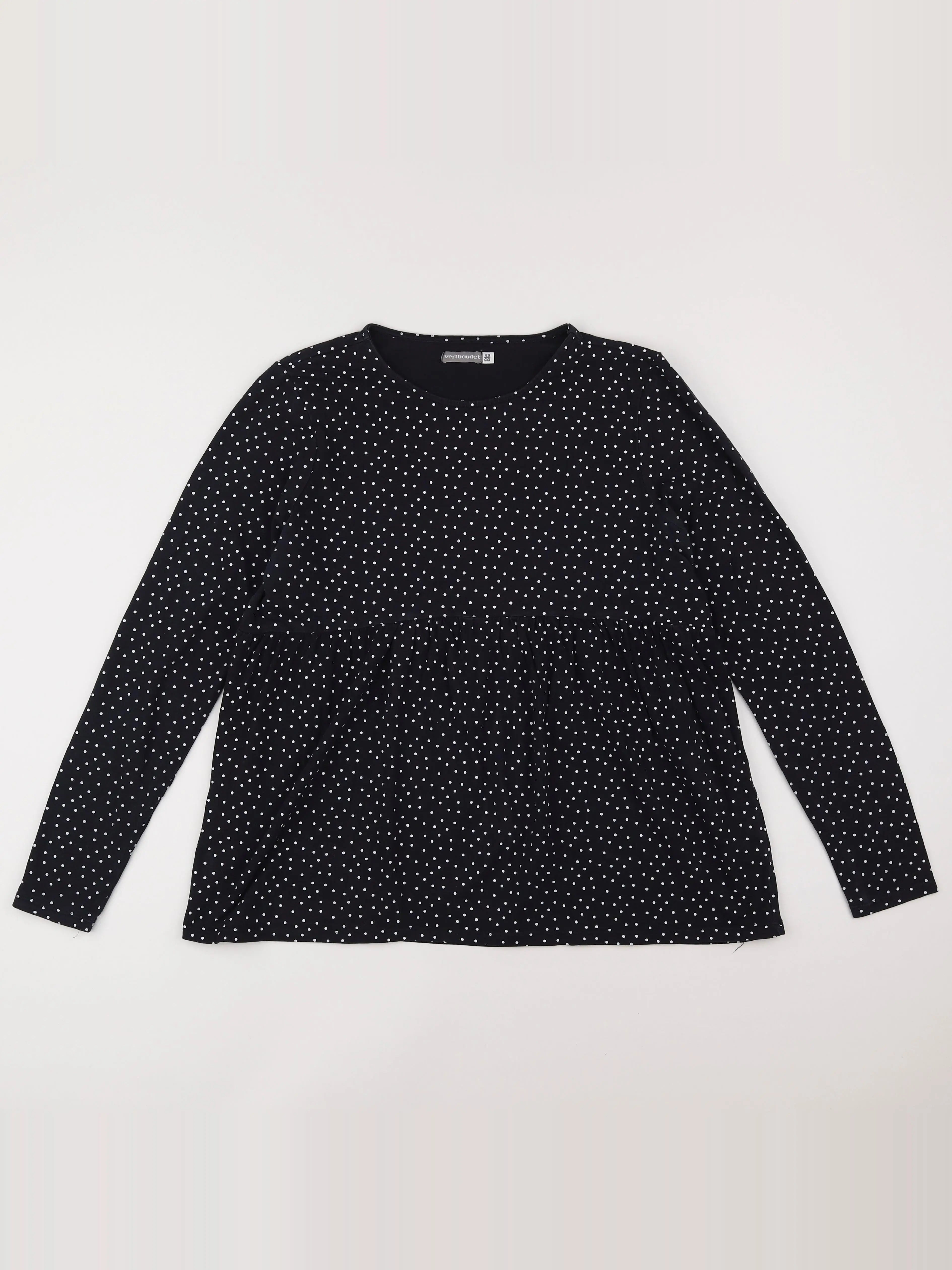 Vertbaudet - tee-shirt grossesse noir - 42 à 44