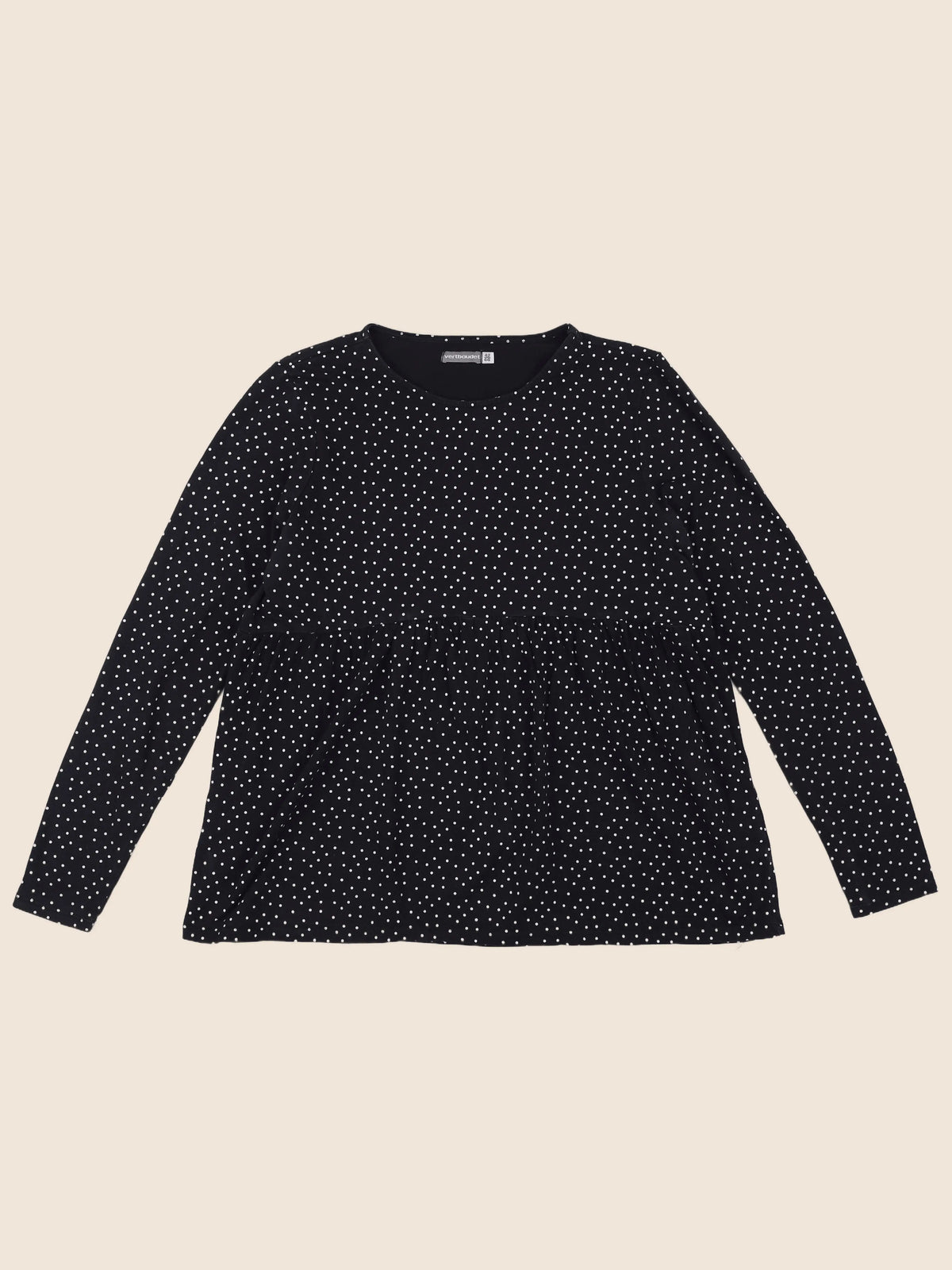 Vertbaudet - tee-shirt grossesse noir - 42 à 44