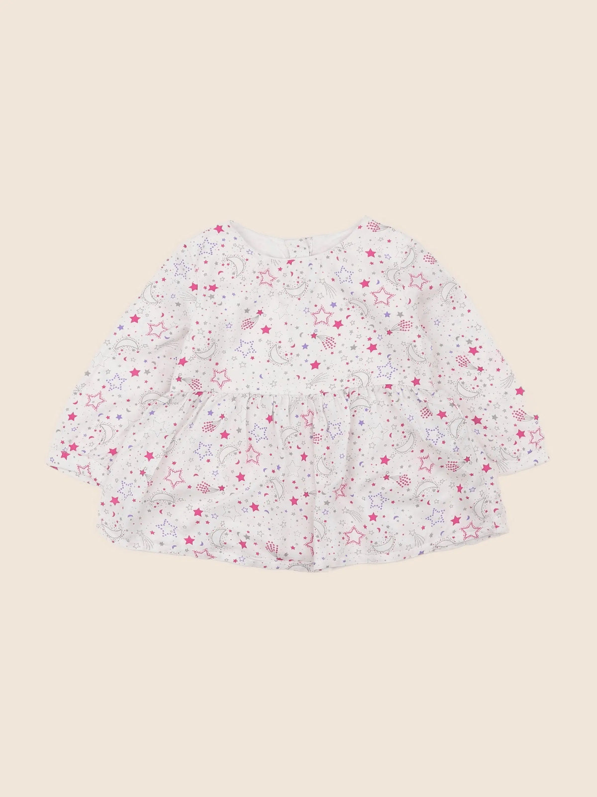 Benetton - blouse multicolore - 9/12 mois