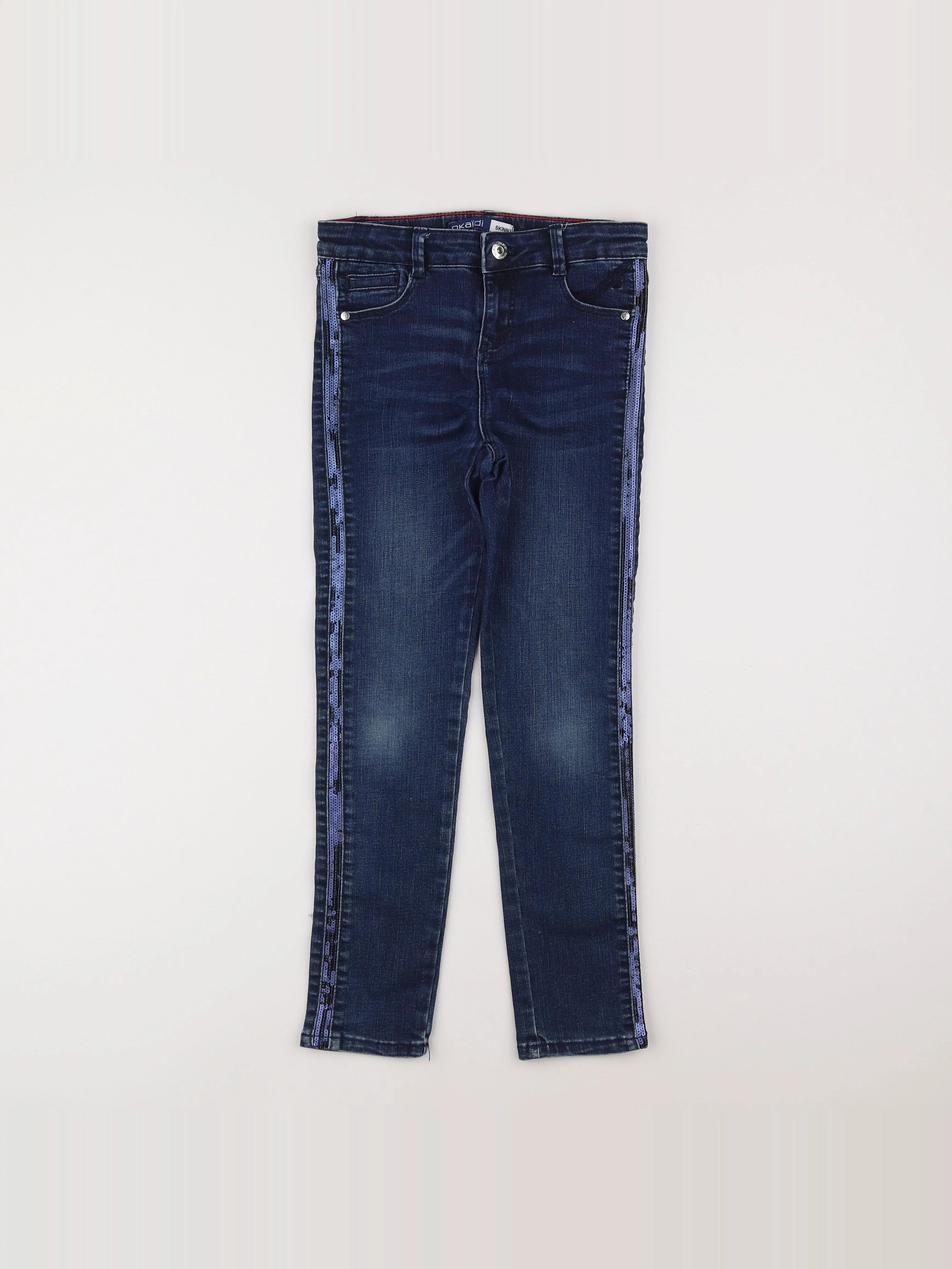Okaidi - jean bleu - 9 ans