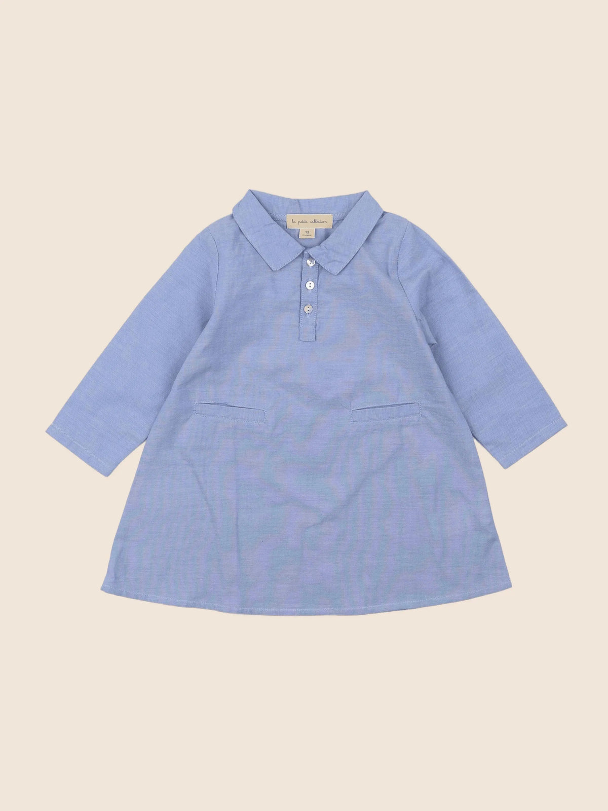 La Petite Collection - robe bleu - 12 mois
