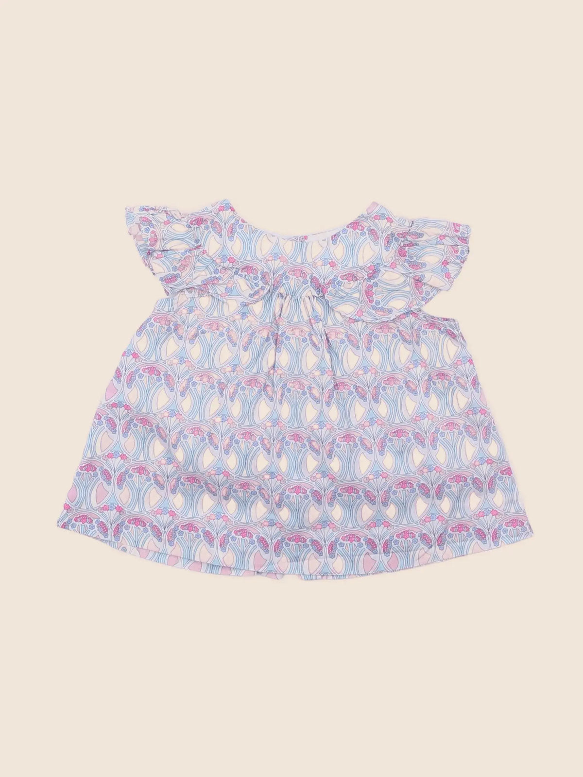 Jacadi - blouse liberty violet - 6 mois