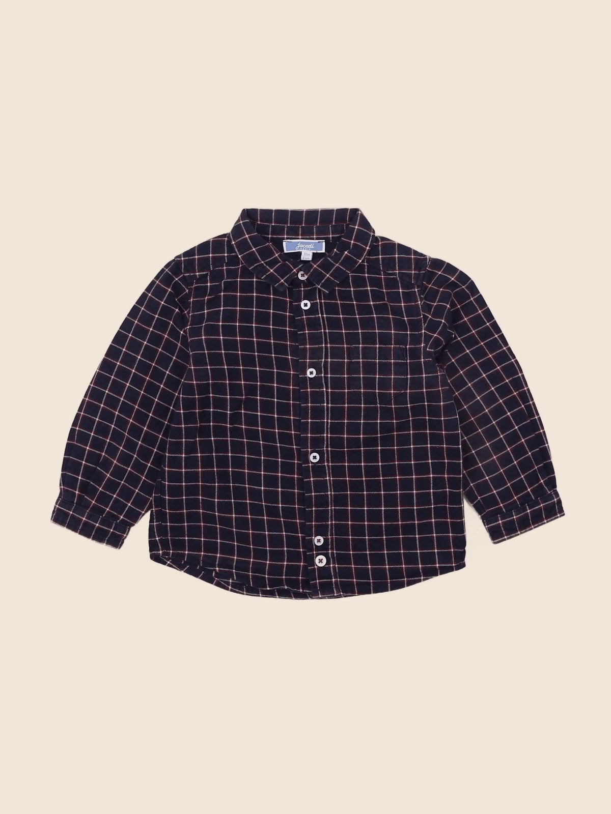 Jacadi - chemise bleu - 18 mois
