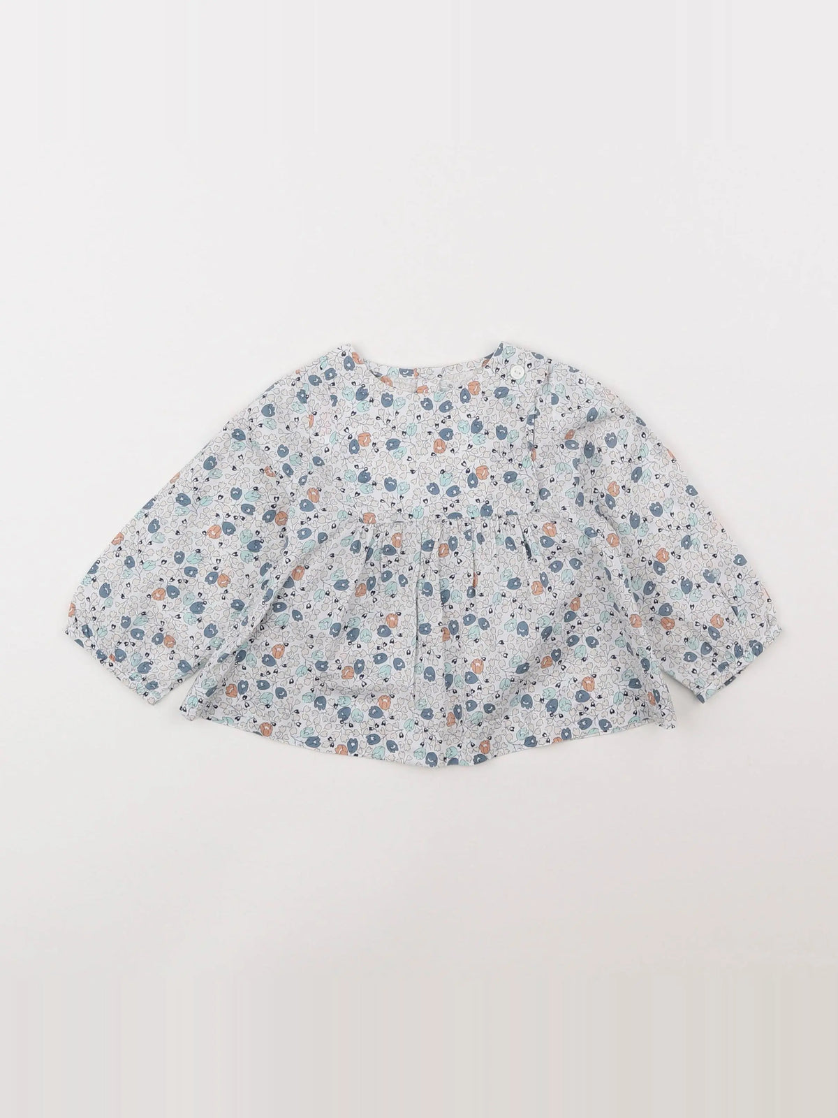 Jacadi - blouse liberty multicolore - 12 mois