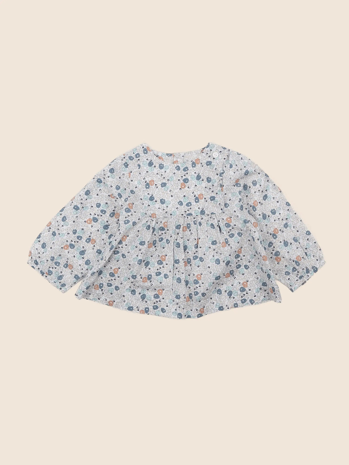 Jacadi - blouse liberty multicolore - 12 mois