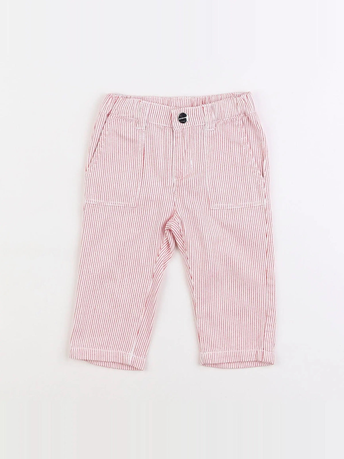 Jacadi - pantalon rouge - 12 mois