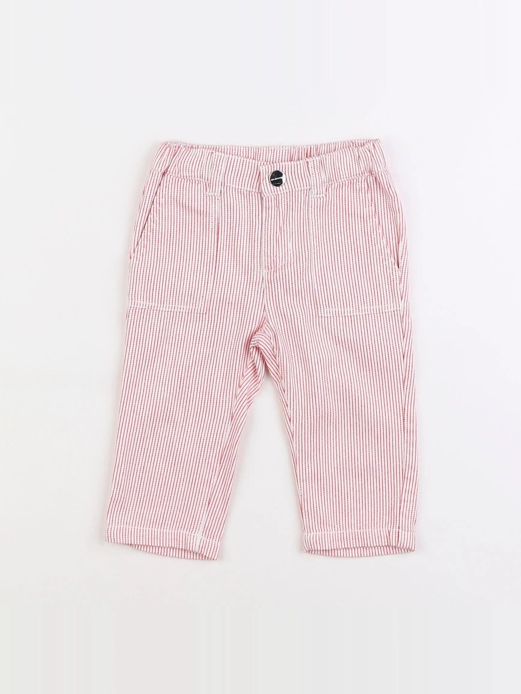 Jacadi - pantalon rouge - 12 mois