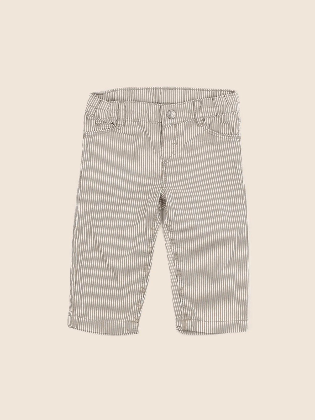 Petit Bateau - pantalon marron - 6 mois