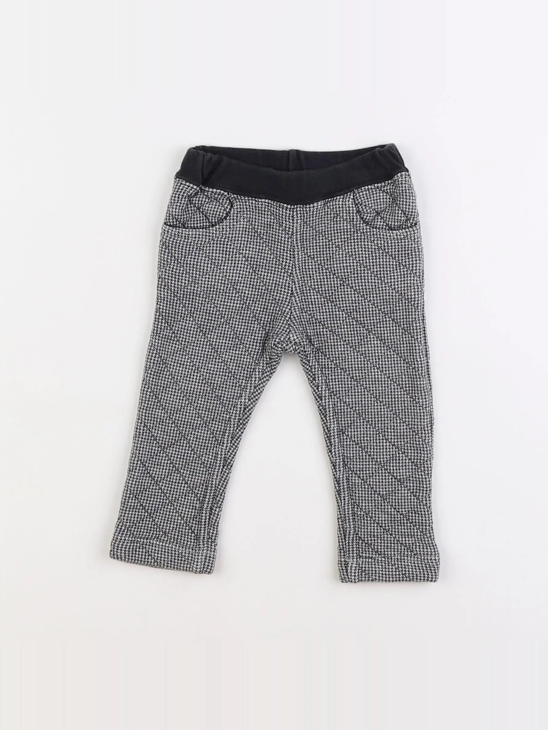 Petit Bateau - pantalon gris - 6 mois