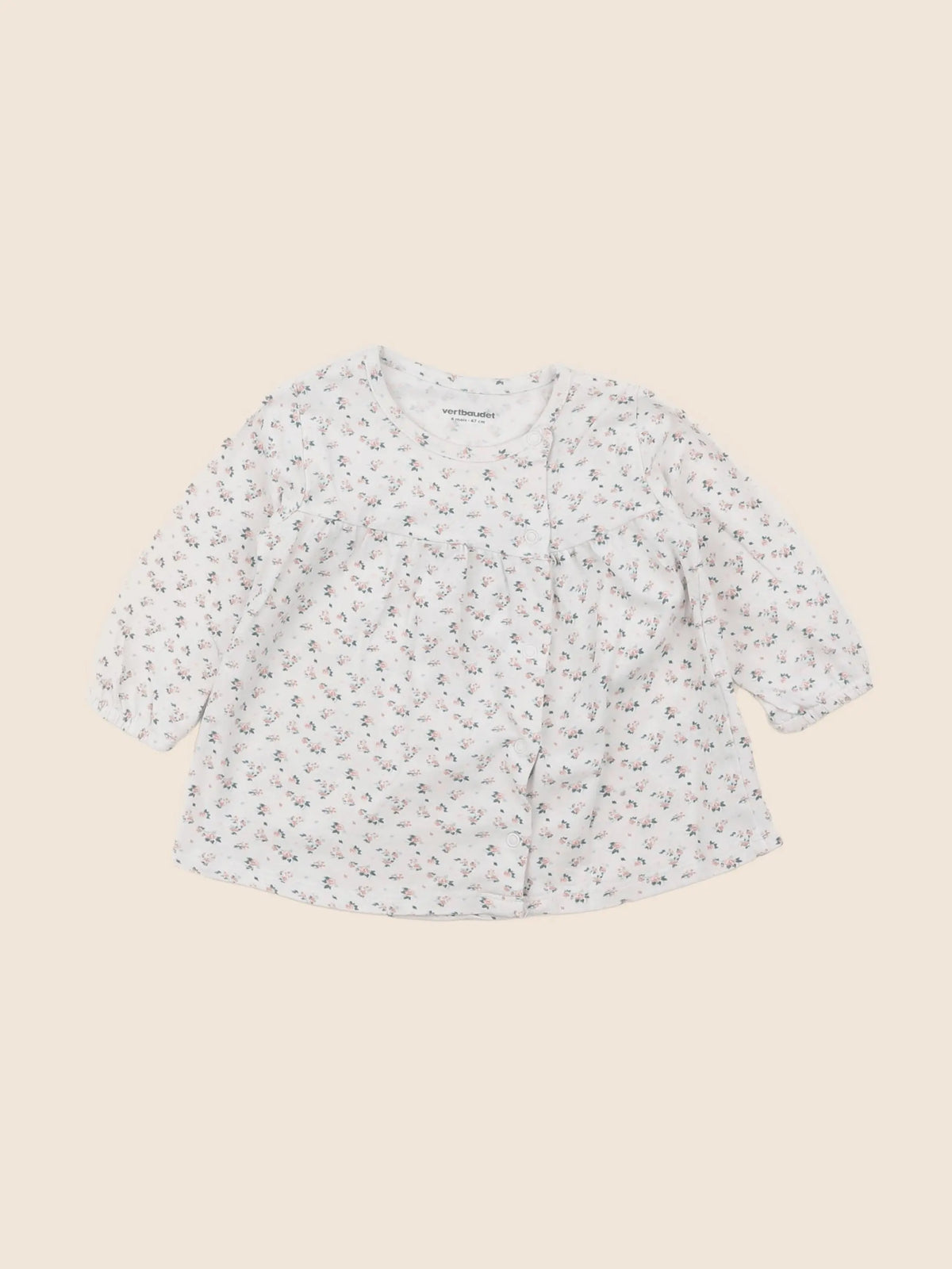 Vertbaudet - robe multicolore - 6 mois