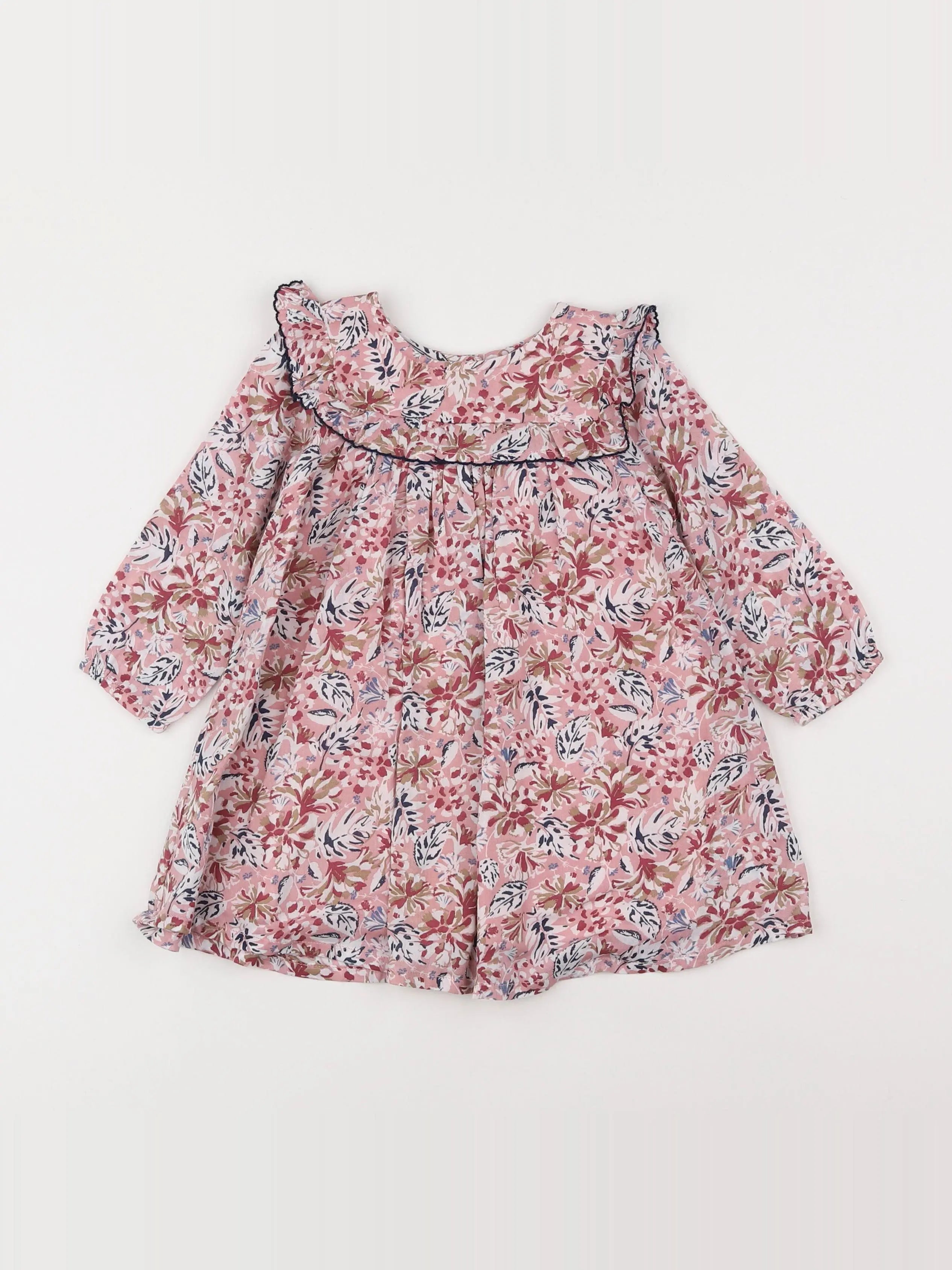 Boutchou - robe multicolore - 12 mois