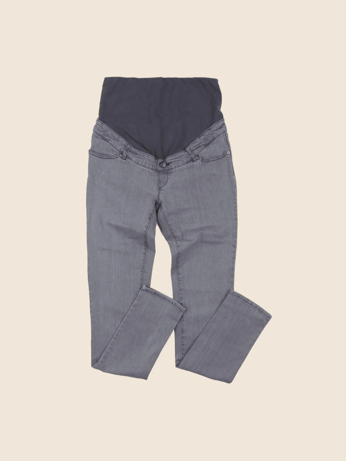 Vertbaudet - jean grossesse gris - 38