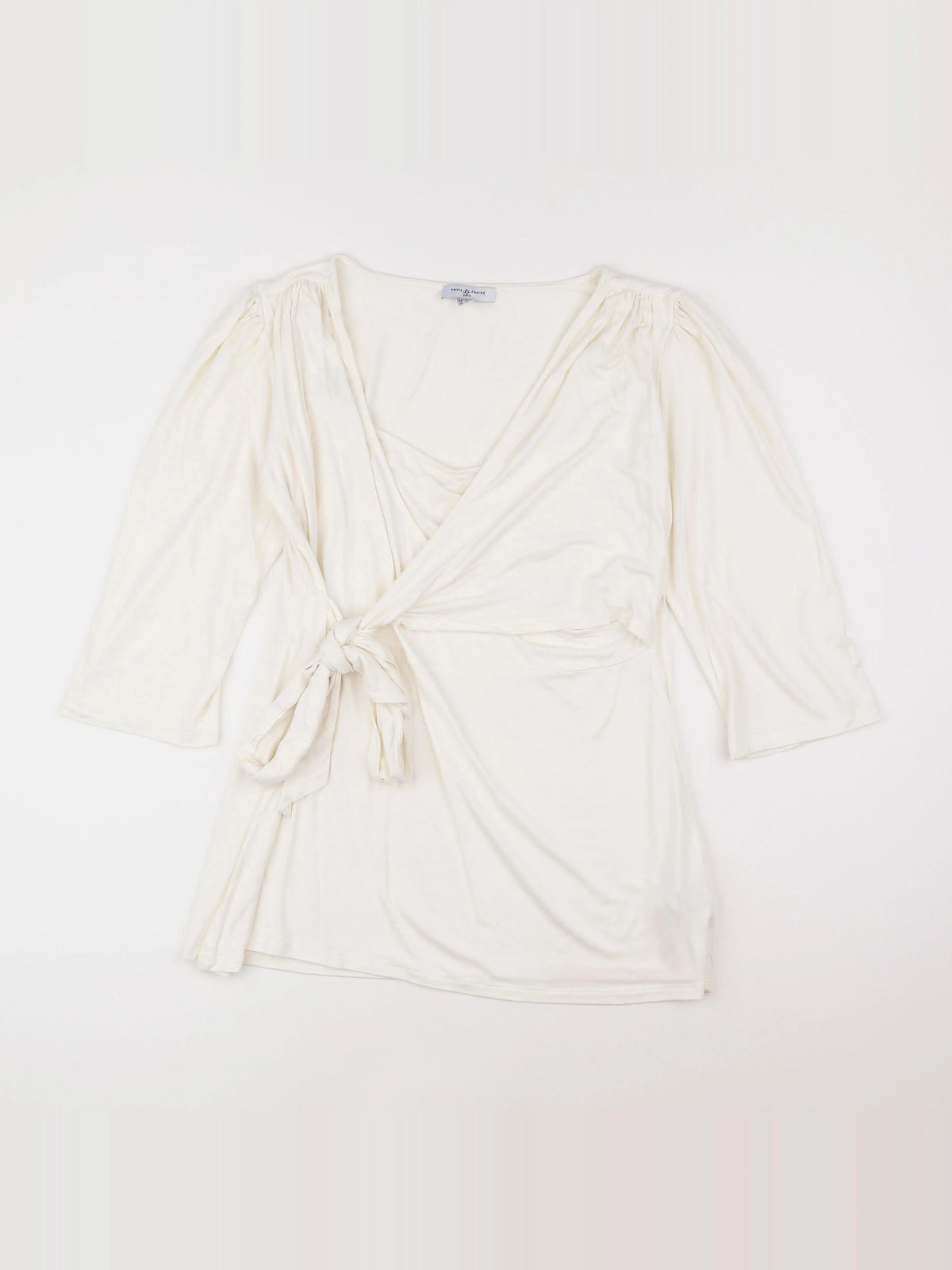 Envie de fraise - tee-shirt grossesse beige - 44 à 46