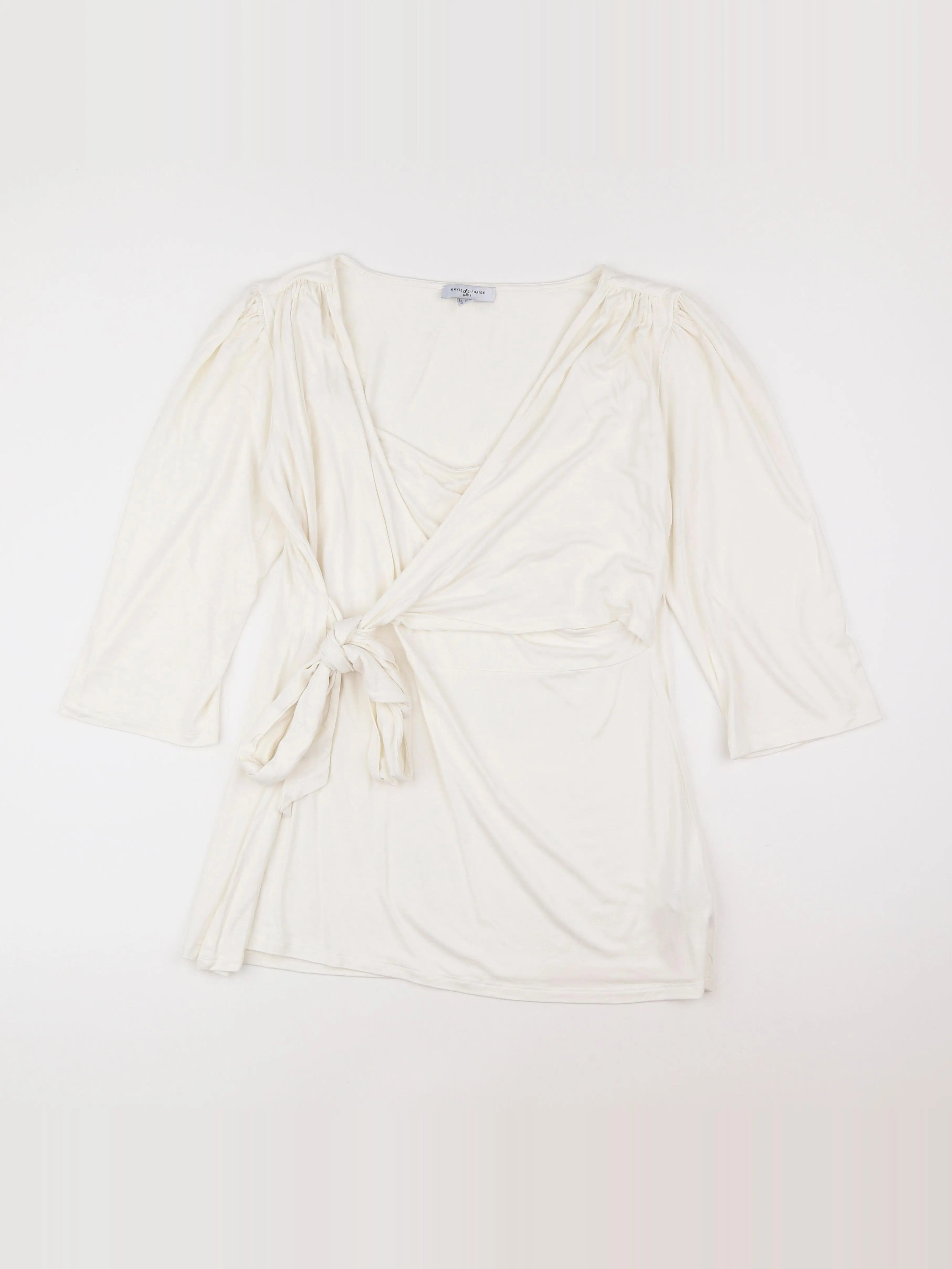 Envie de fraise - tee-shirt grossesse beige - 44 à 46