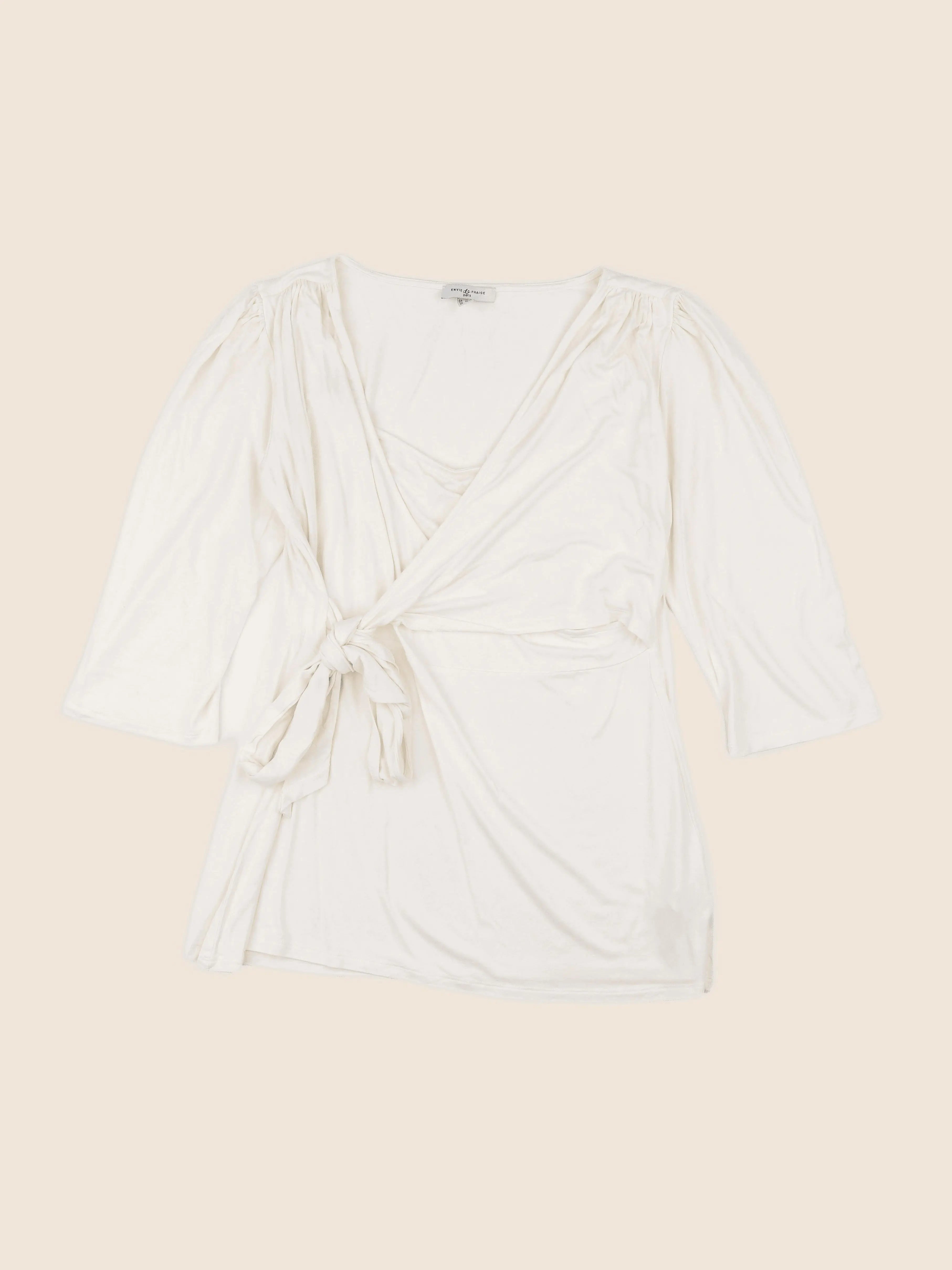 Envie de fraise - tee-shirt grossesse beige - 44 à 46