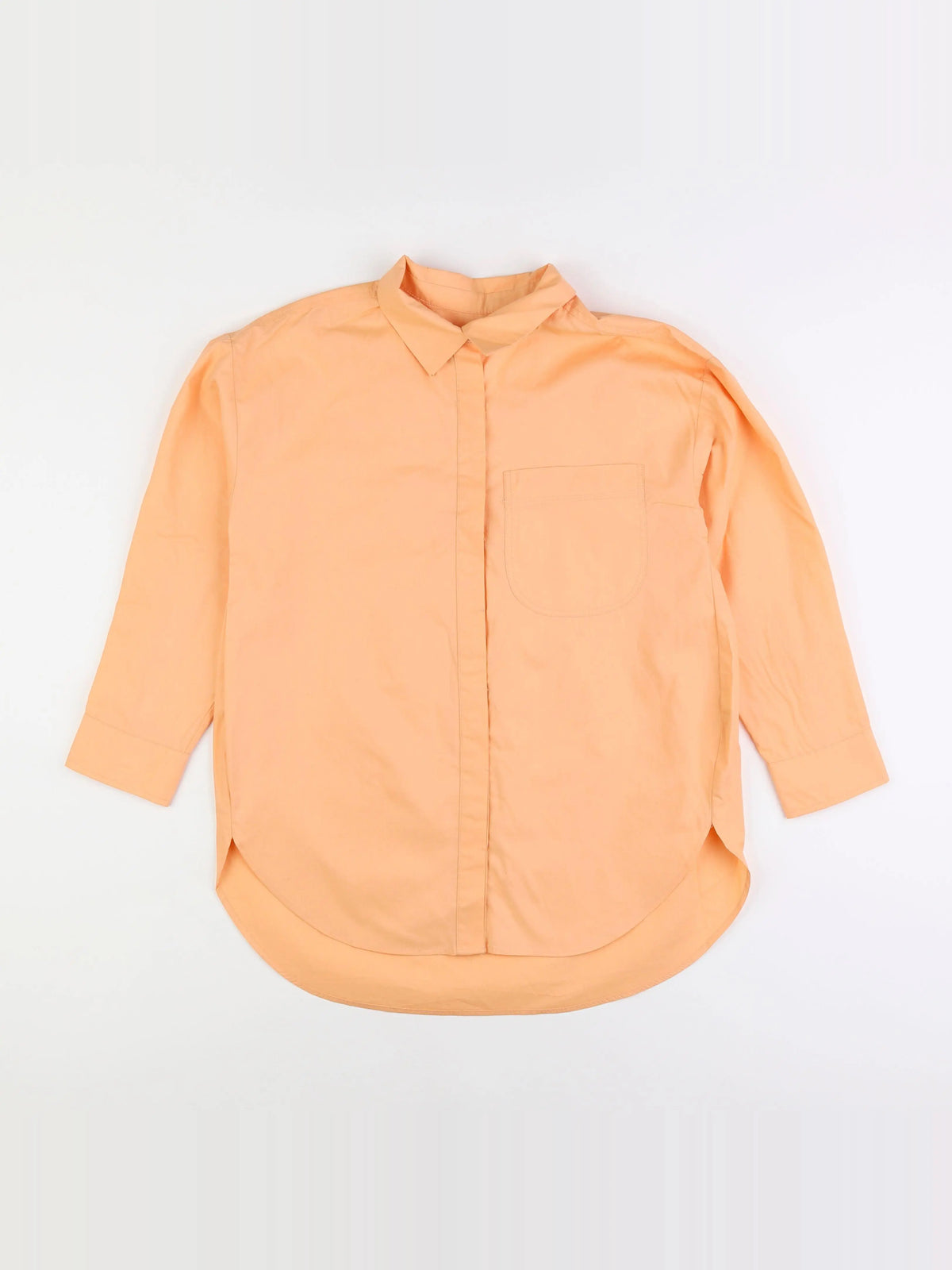 Zara - chemise orange - 10 ans